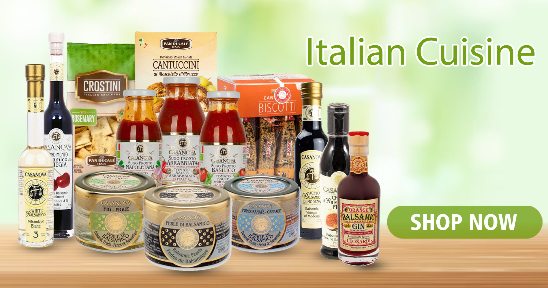 Italian Cuisine – Benzer Foods