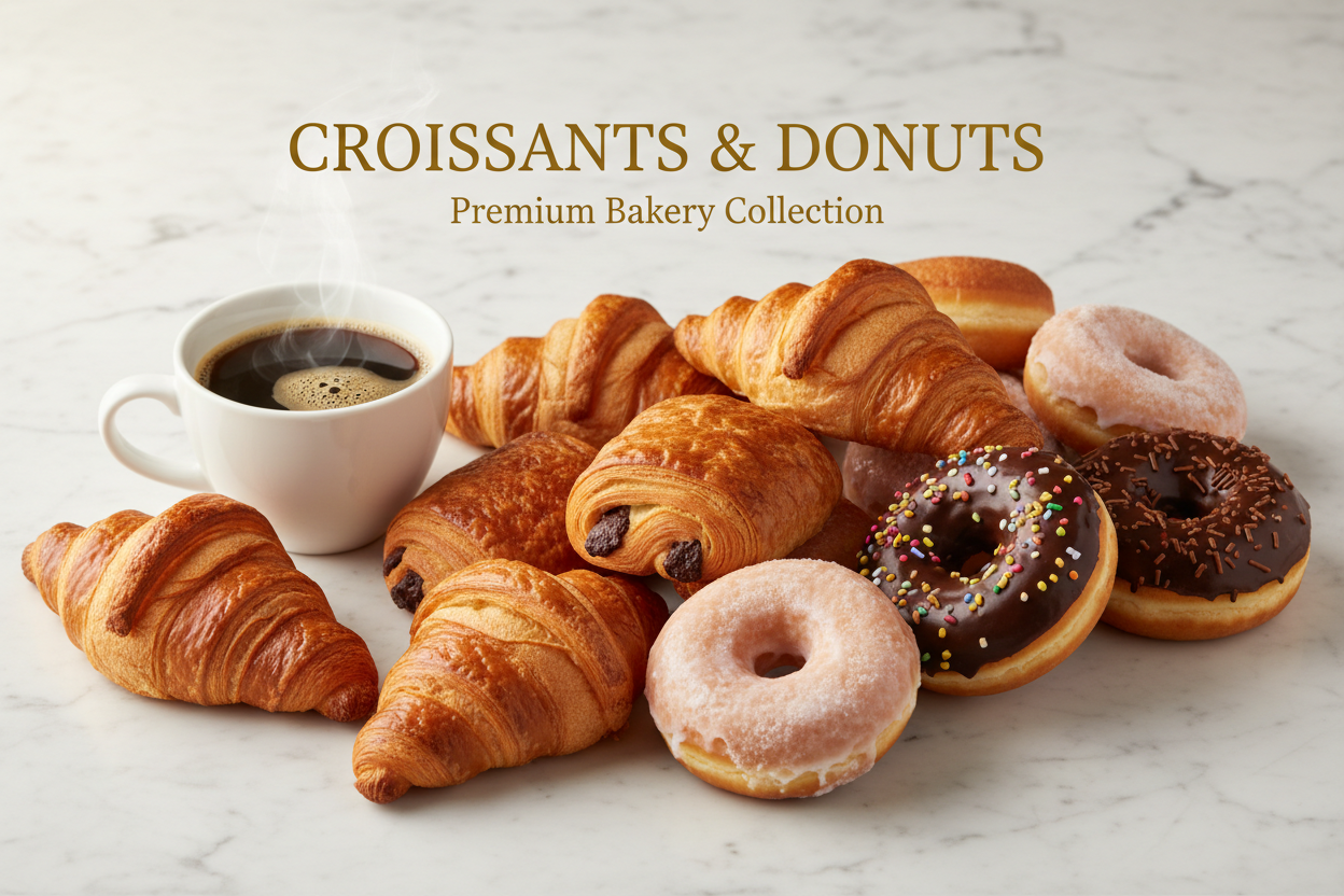 Croissants & Donuts