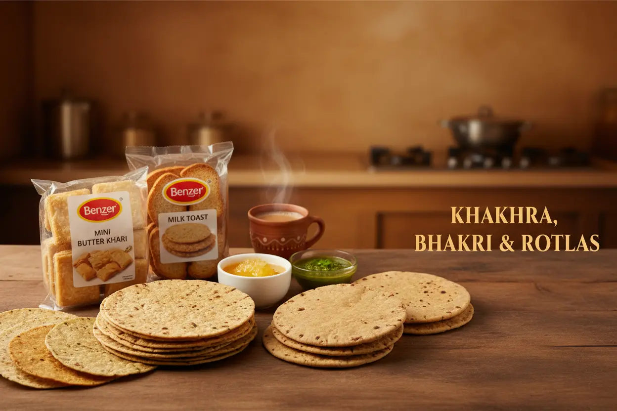 Khakhra, Bhakri & Rotlas