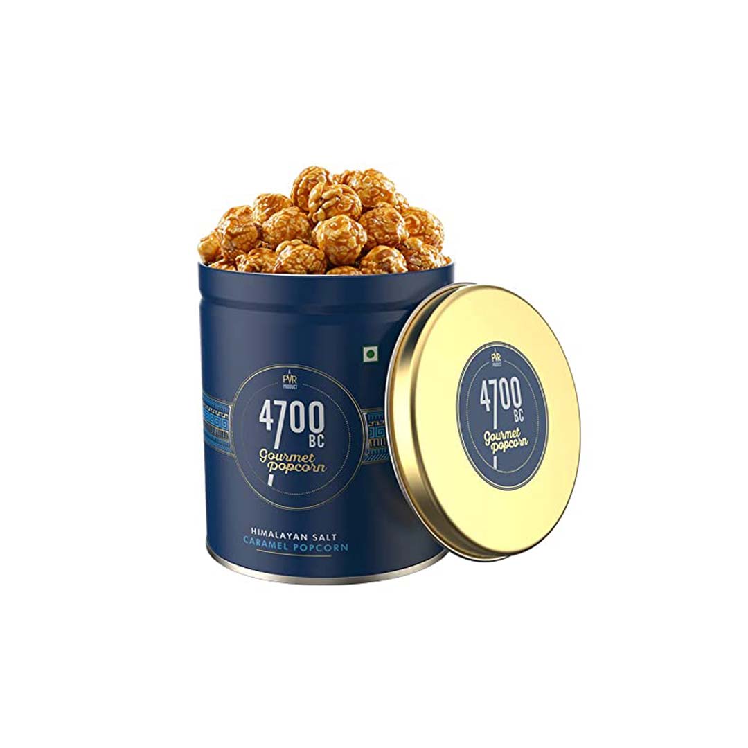 4700 Bc Himalayan Salt Caramel Popcorn Tin 125Gm