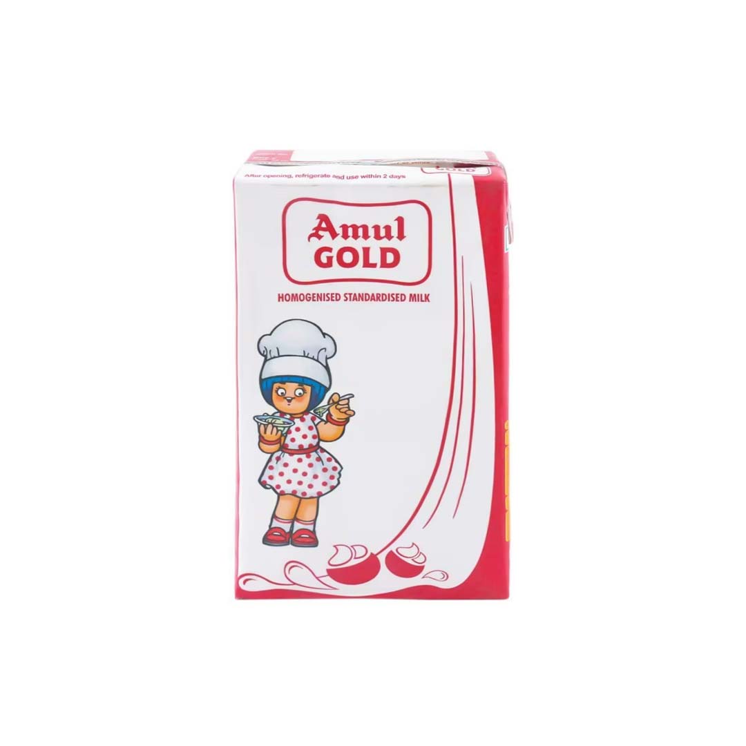 Amul Gold Milk Tetra Pack 1 Ltr