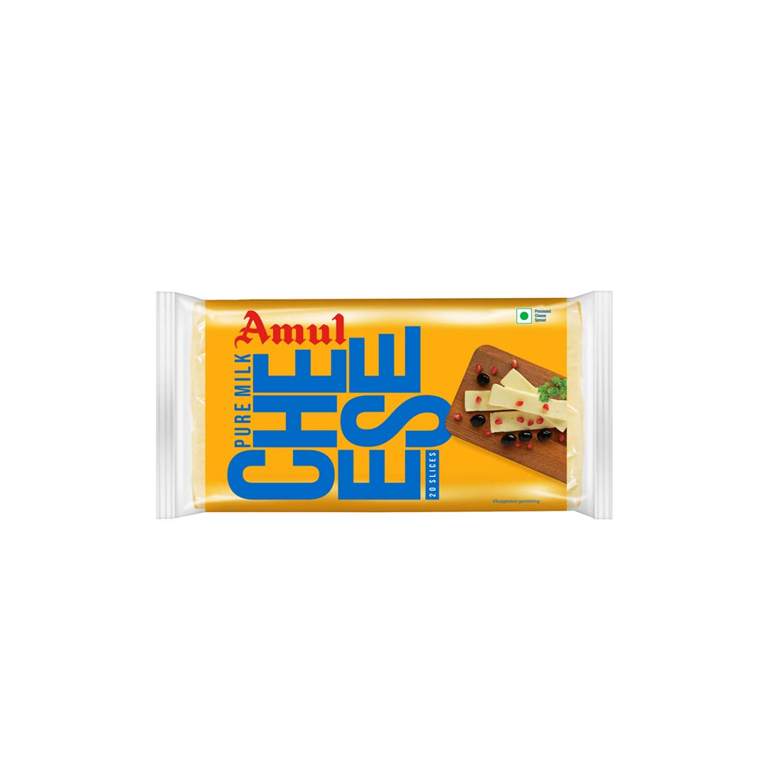 Amul Processed Cheese 20 Slice 400Gm