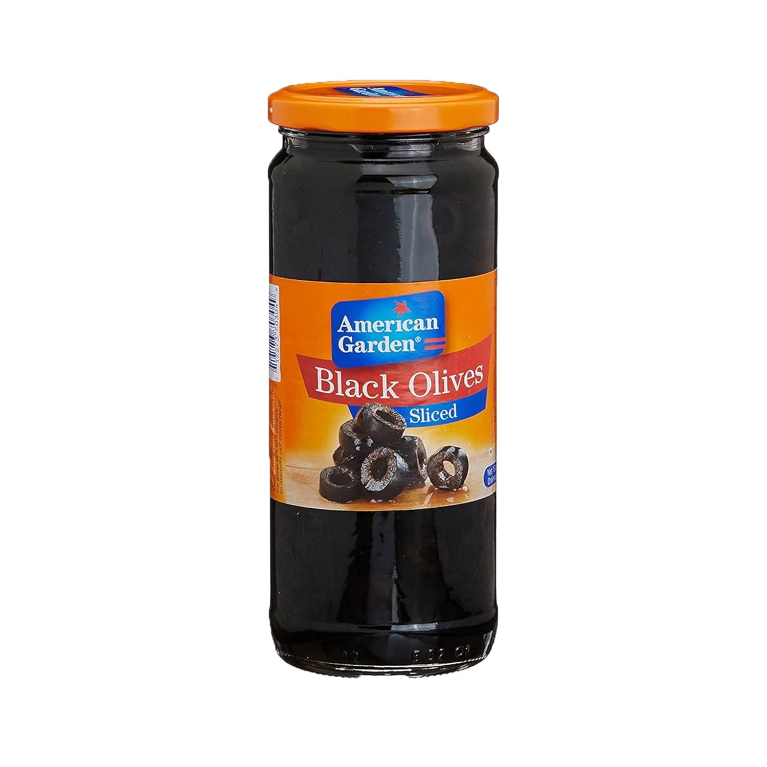 American Garden Black Sliced Olives 450Gm