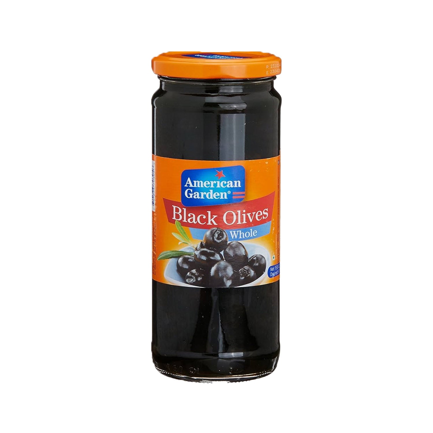 American Garden Olive Black Whole 450Gm