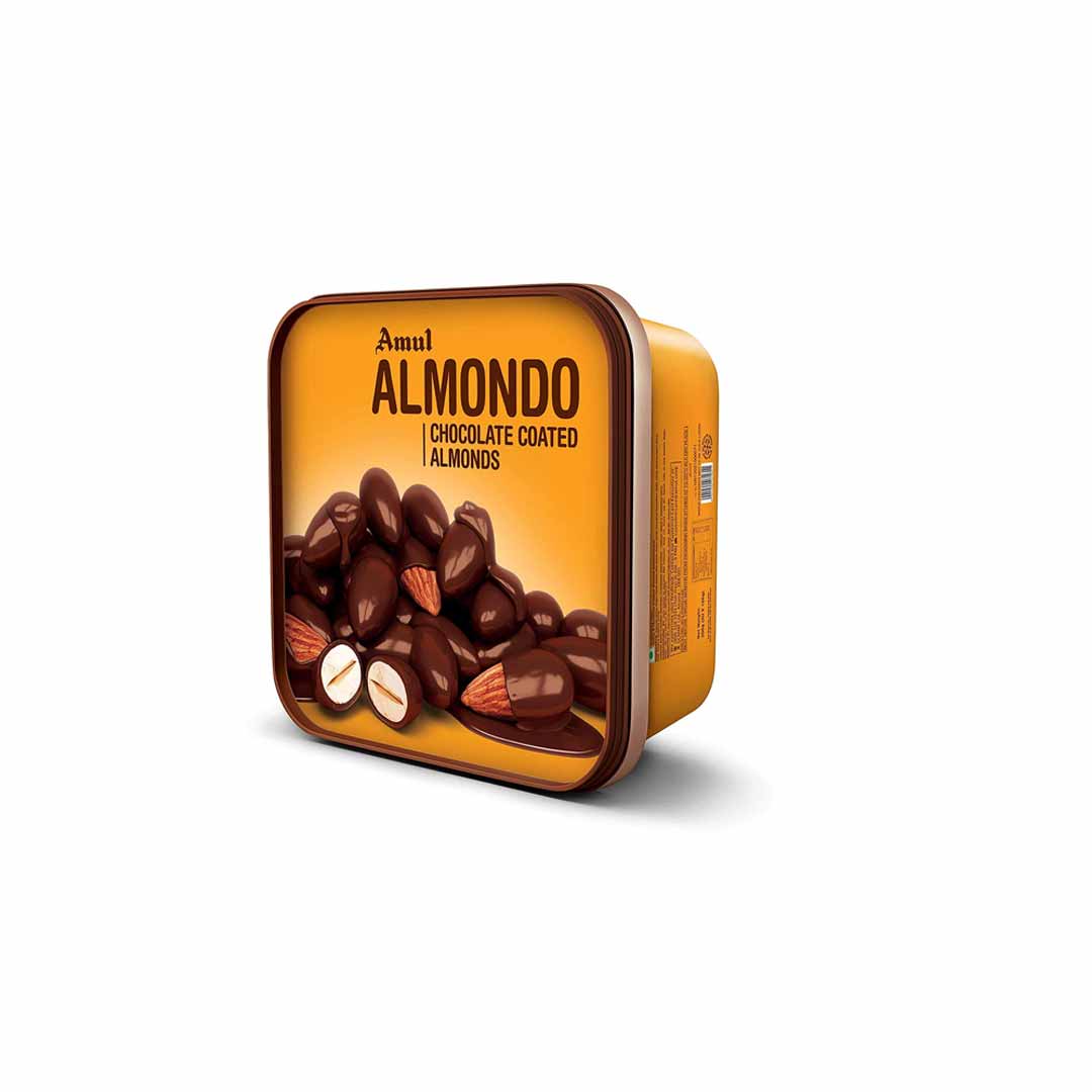 Amul Almondo Choco Coated Almonds 200Gm