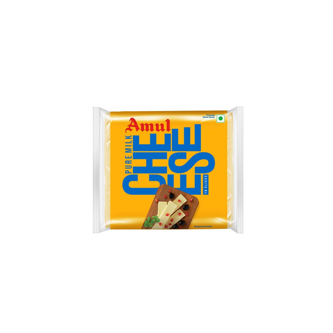 Amul Pure Milk Cheese 400Gm