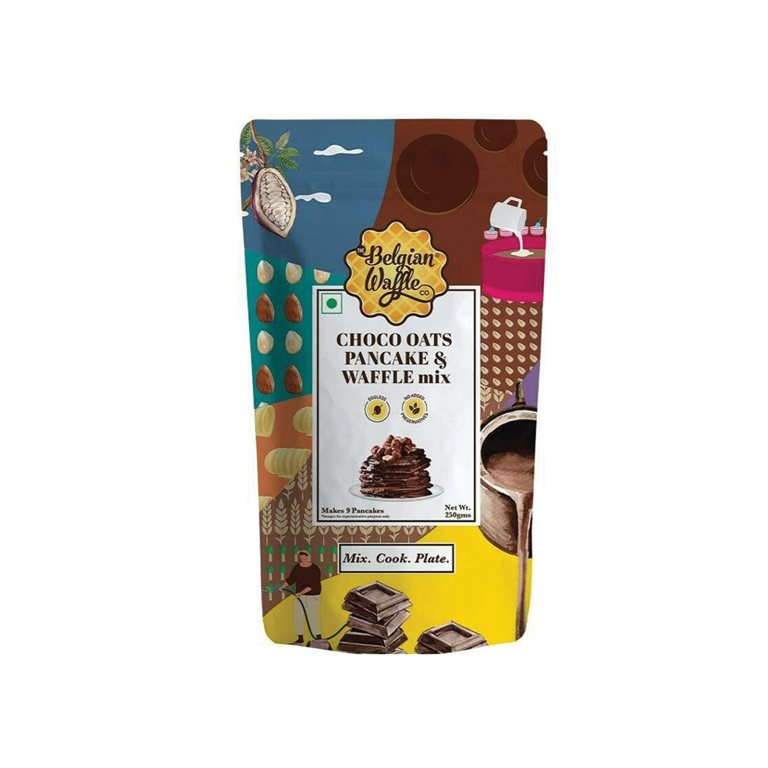 Belgian Waffle Choco Oats Pancake & Waffle Mix 250Gm