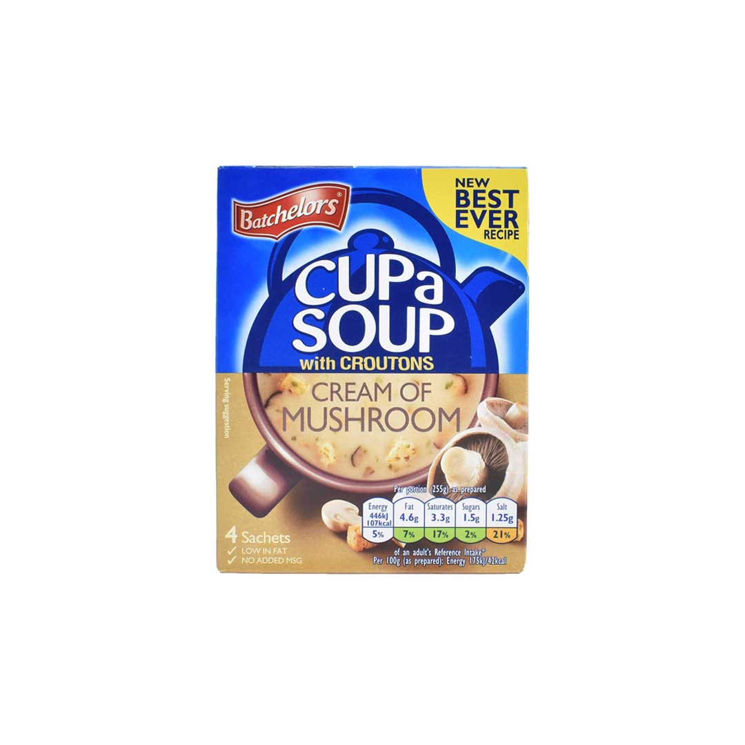 Batchelors Cup A Soup Cream Of Mushroom 99Gm