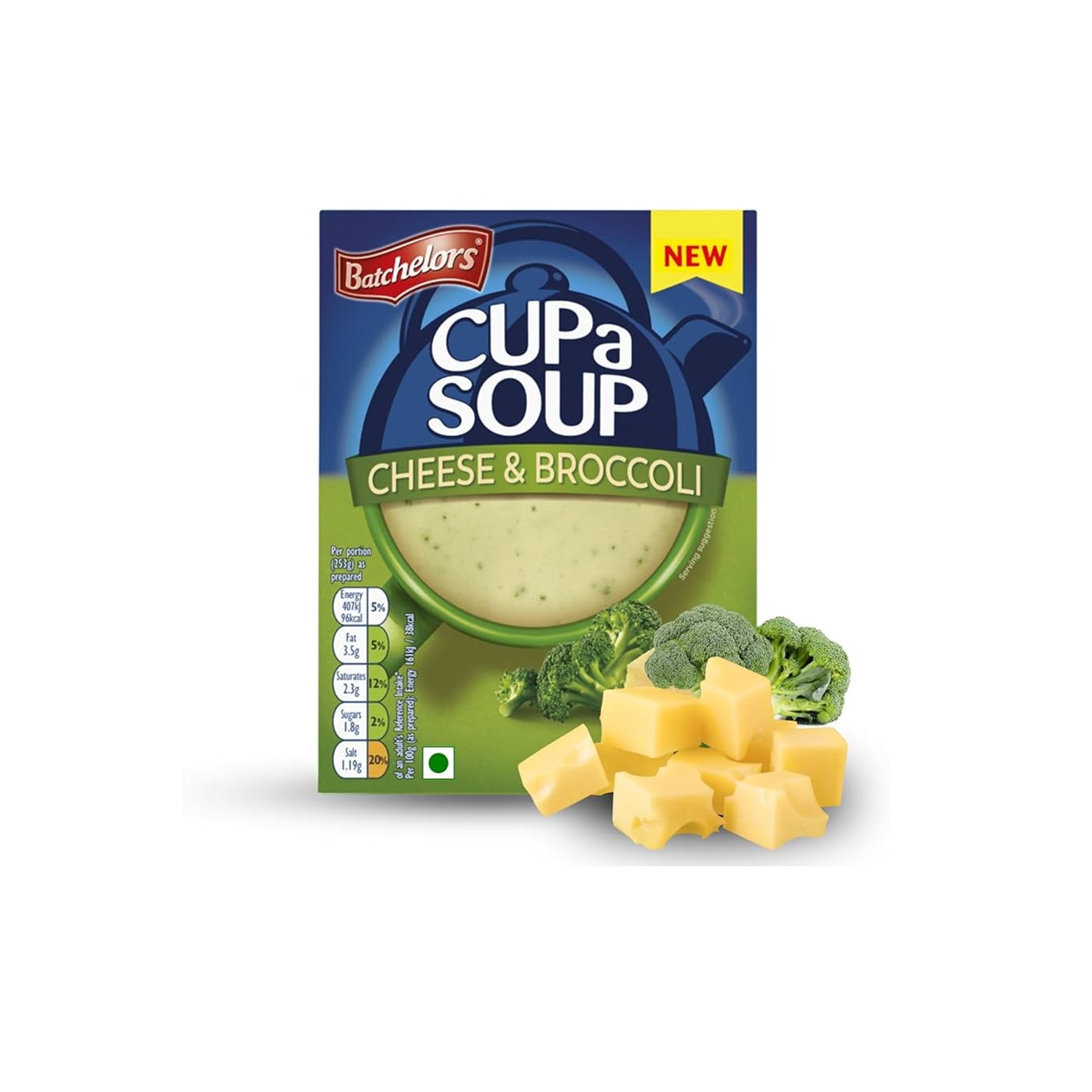 Batchelors Cup A Soup Cheese & Broccoli 92Gm