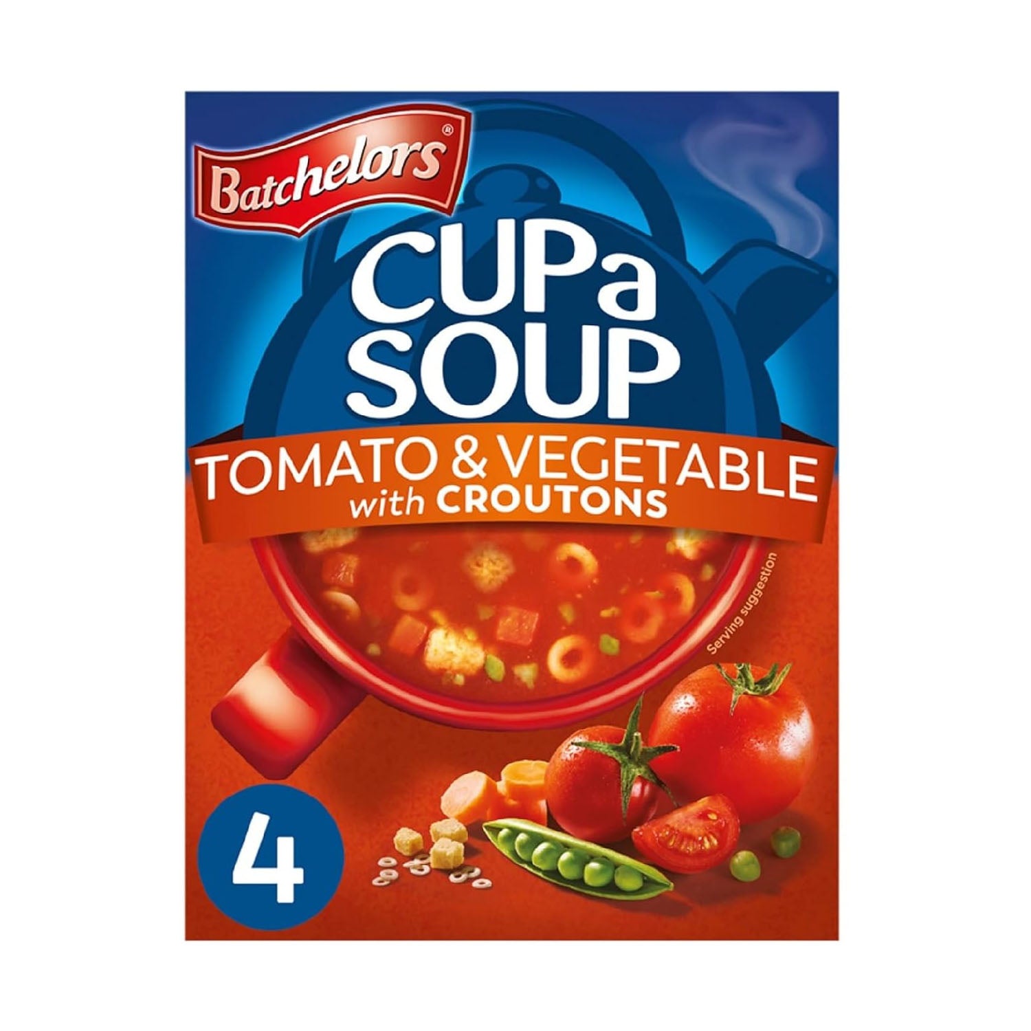 Batchelors Cup A Soup Tomato & Veg 104Gm