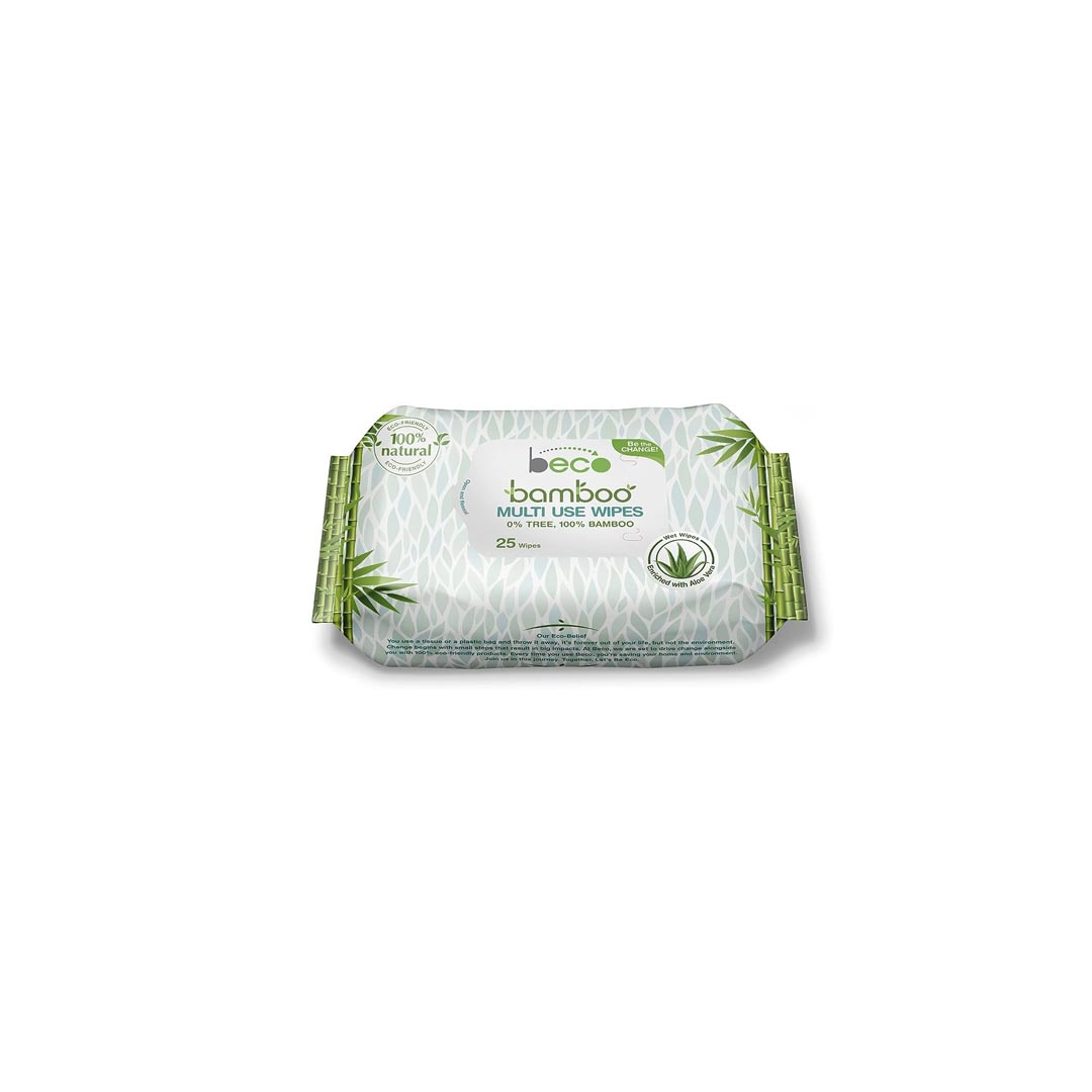 Beco Bamboo Multi Use Wipes 25Pic