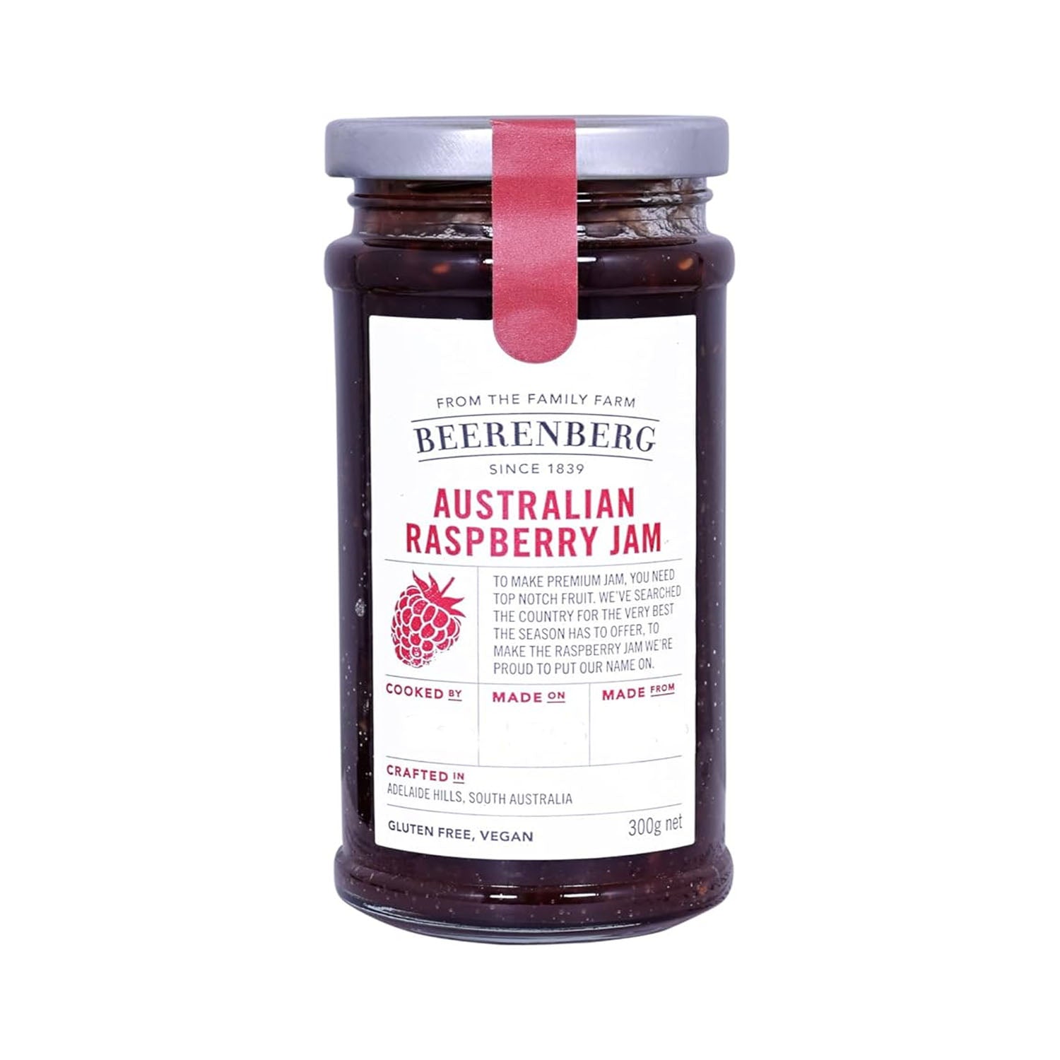 Beerenberg Raspberry Jam 300Gm