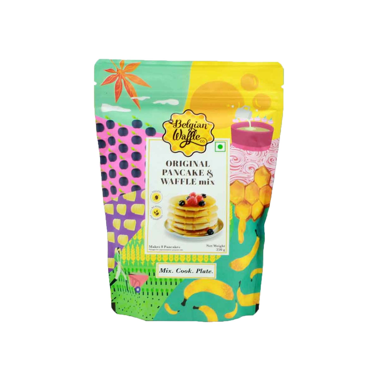 Belgian Waffle Original Pancake Waffle Mix 250Gm