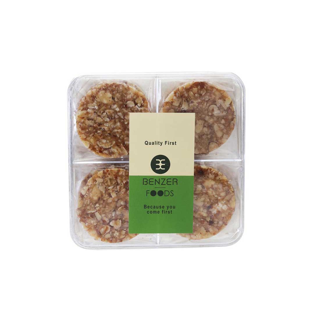 Benzer Badam Mini Coin Chikki 150Gm