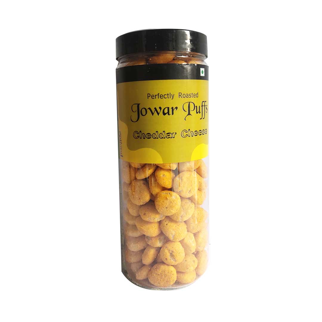 Benzer Cheddar Cheese Jowar Puffs 100Gm