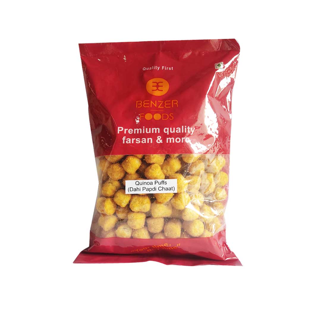 Benzer Dahi Papdi Chat Quinoa Puff 100Gm