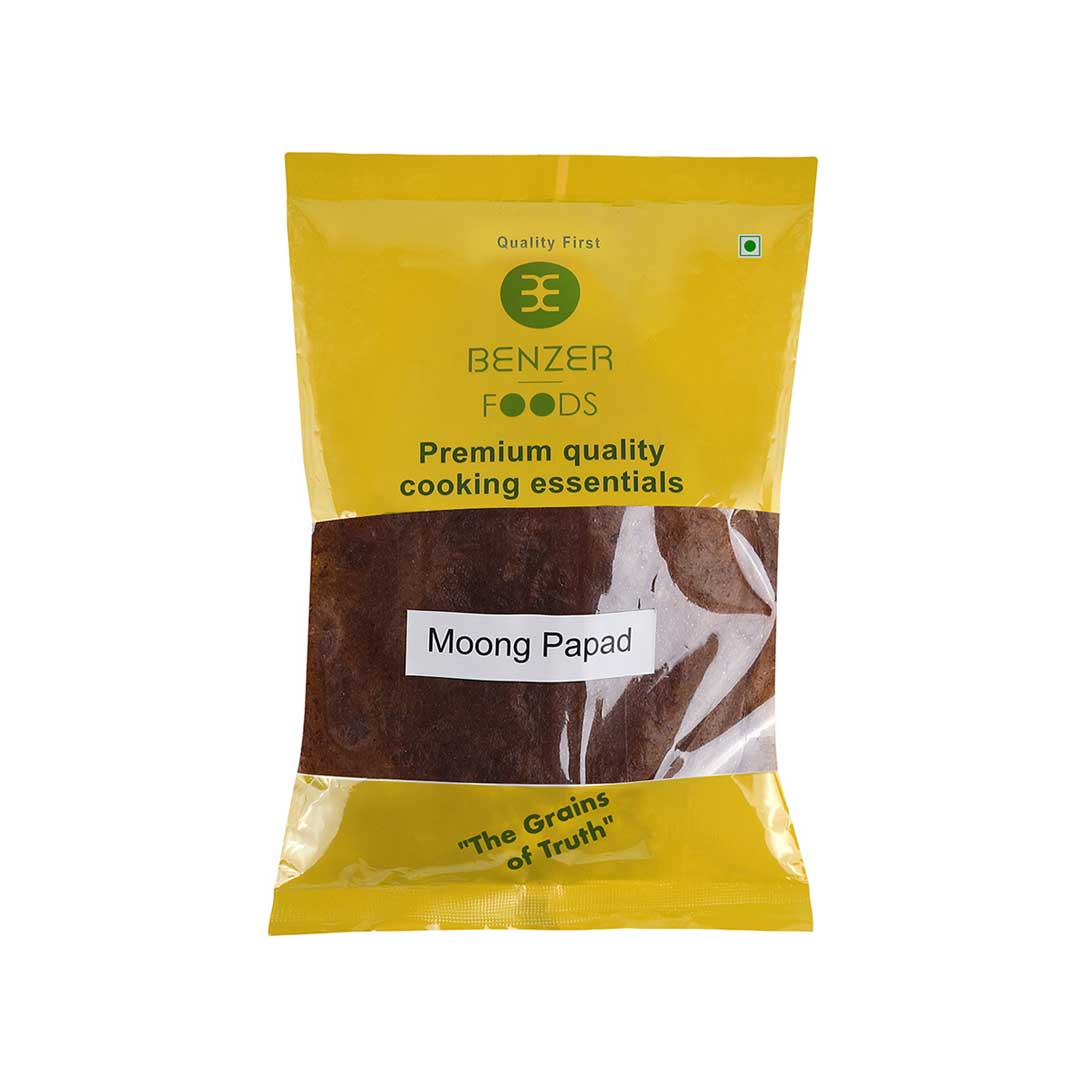 Benzer Moong Single Mari Papad 500Gm