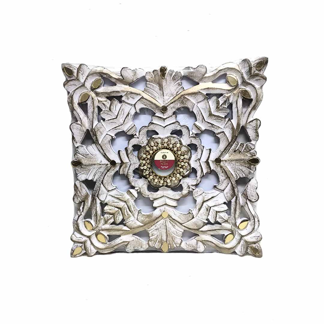 Benzer Rangoli Plate With Diya 1Pc