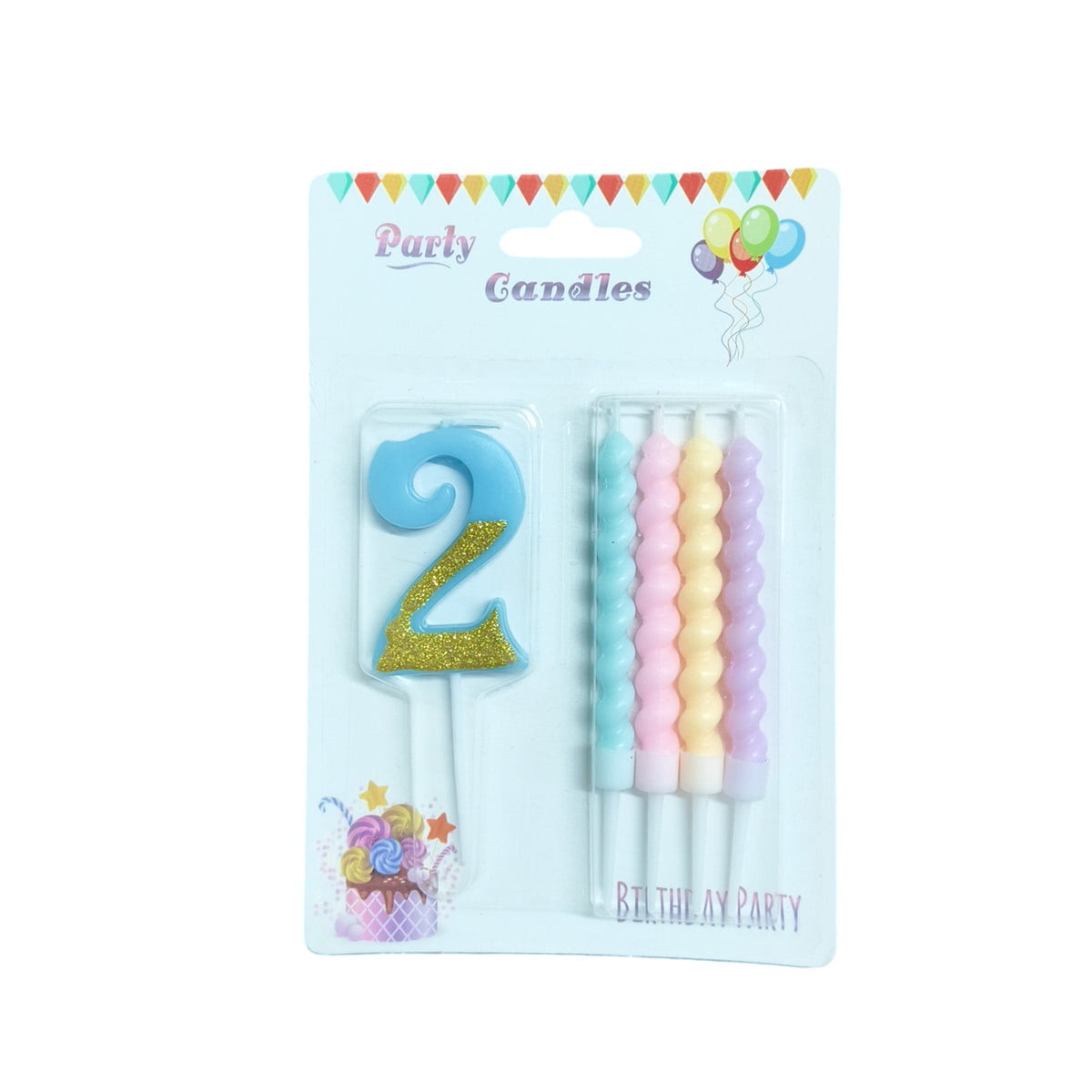 Benzer Assorted Fancy Candle 1 Pkt