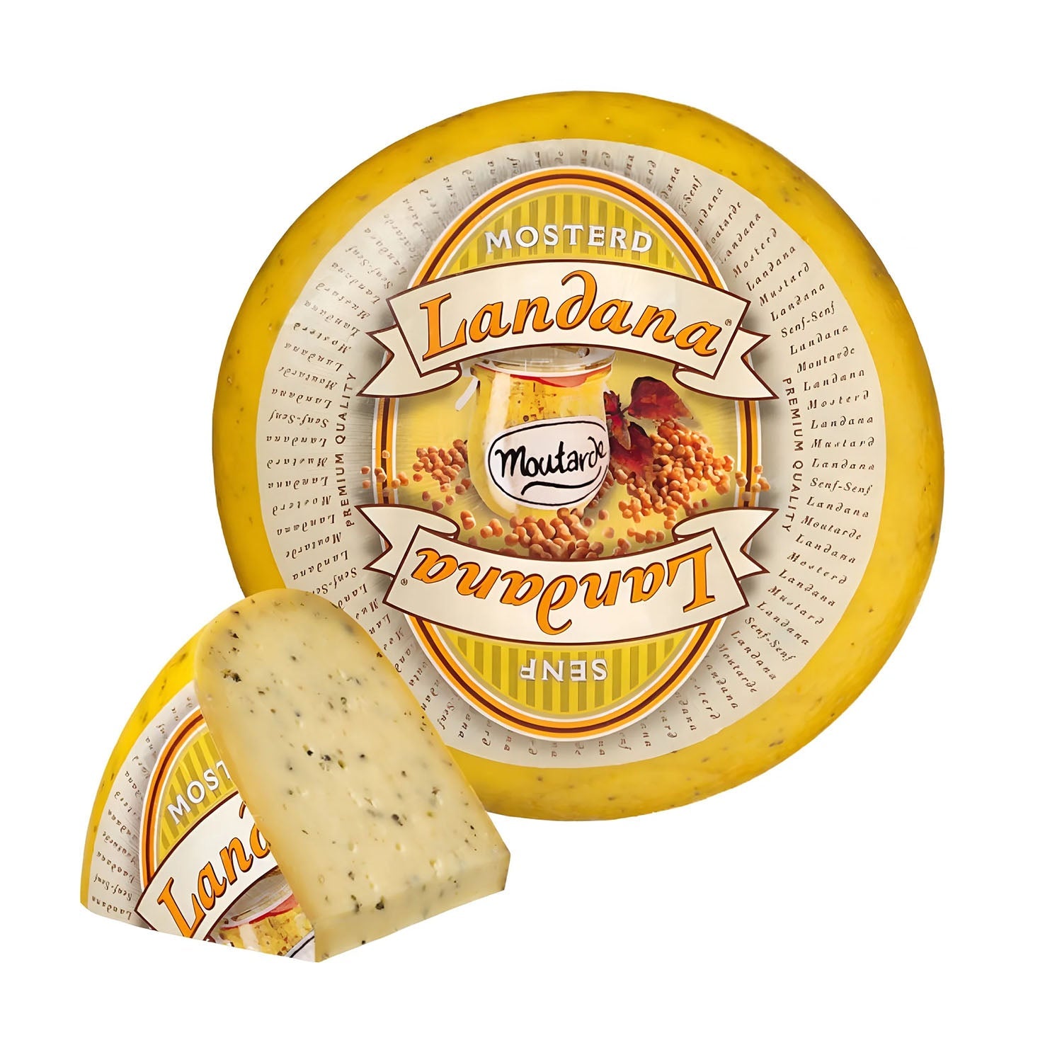 Benzer Gouda With Whole Mustard Cheese 100Gm Imp