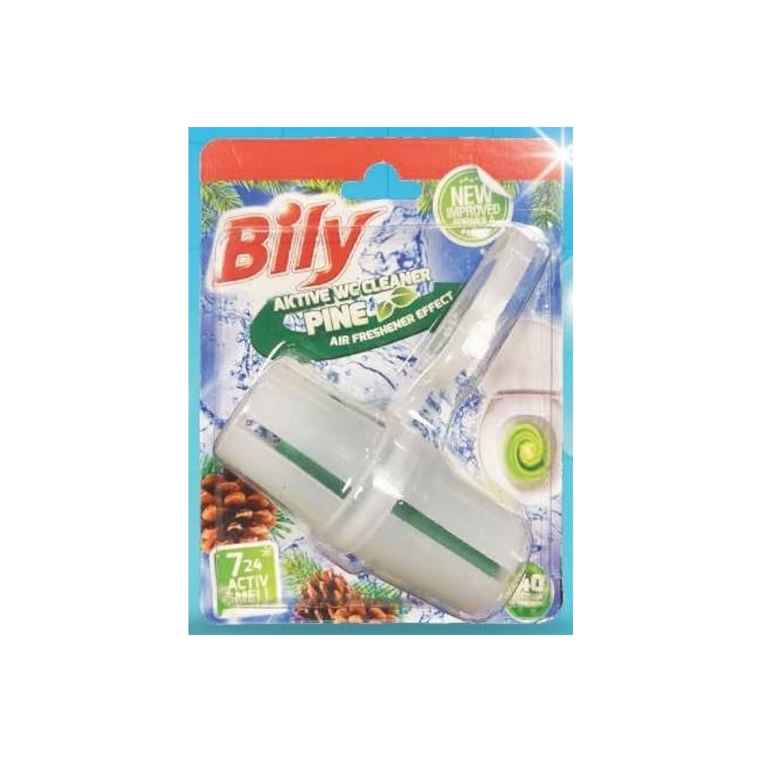 Bily Toilet Rim Block Ocean Flavour 40Gm