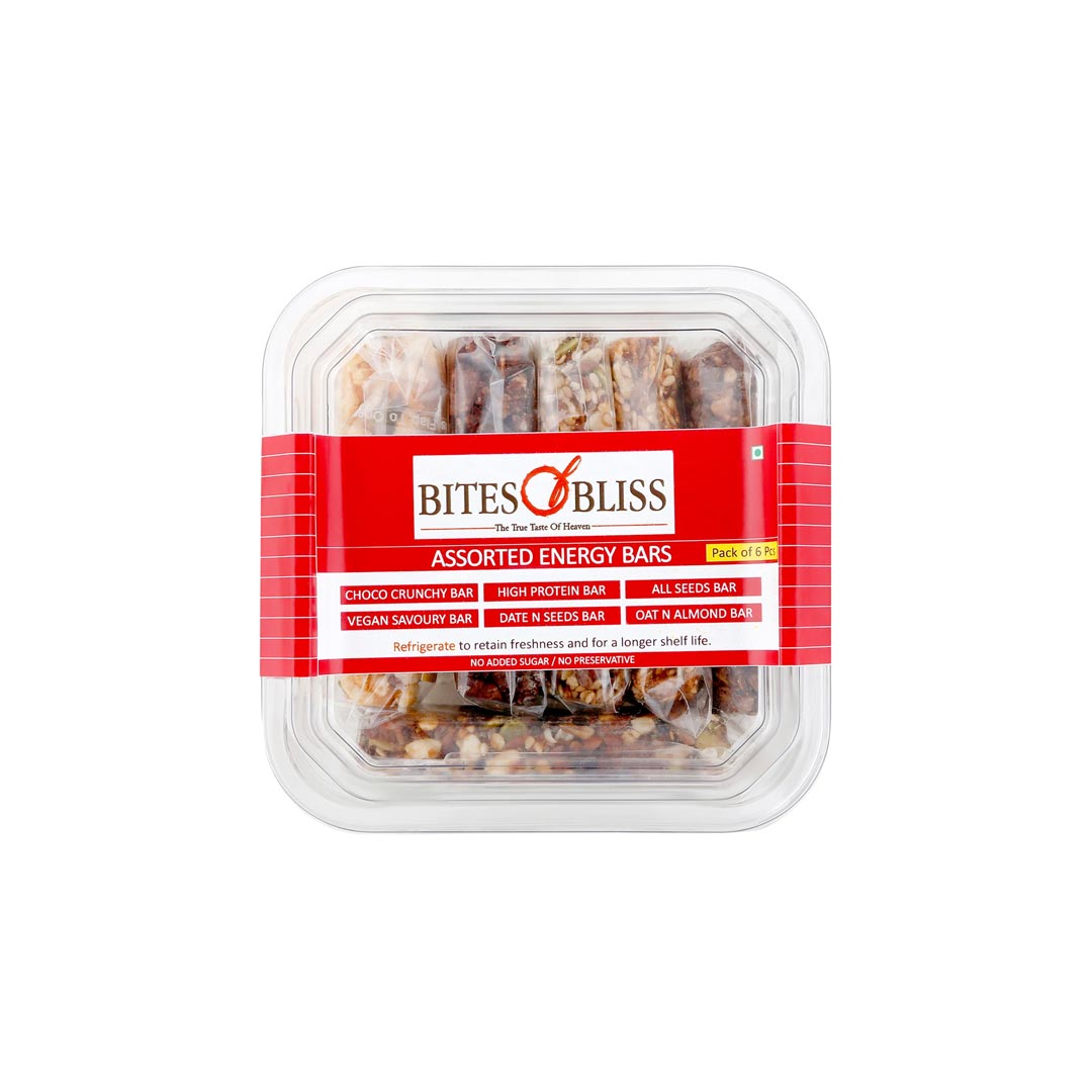 Bites Of Bliss Assorted Energy Bar 149Gm