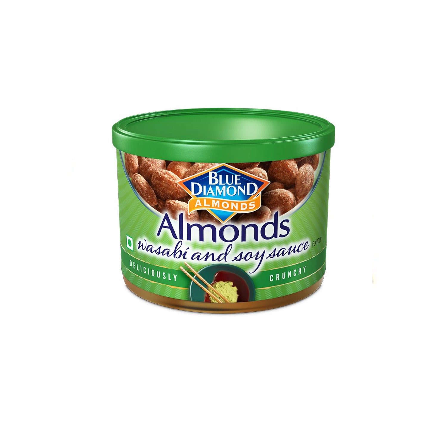 Blue Diamond Almond Wasabi And Soy Sauce 150Gm