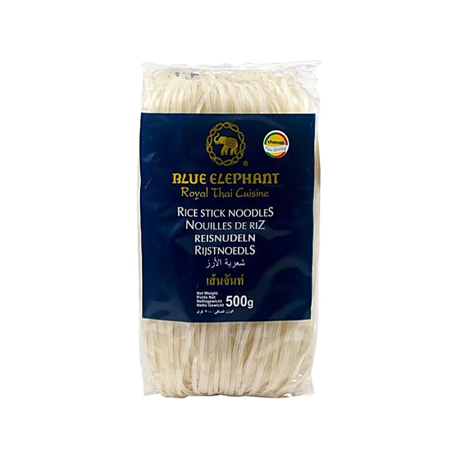 Blue Elephant Pad Thai Rice Noodle 500Gm