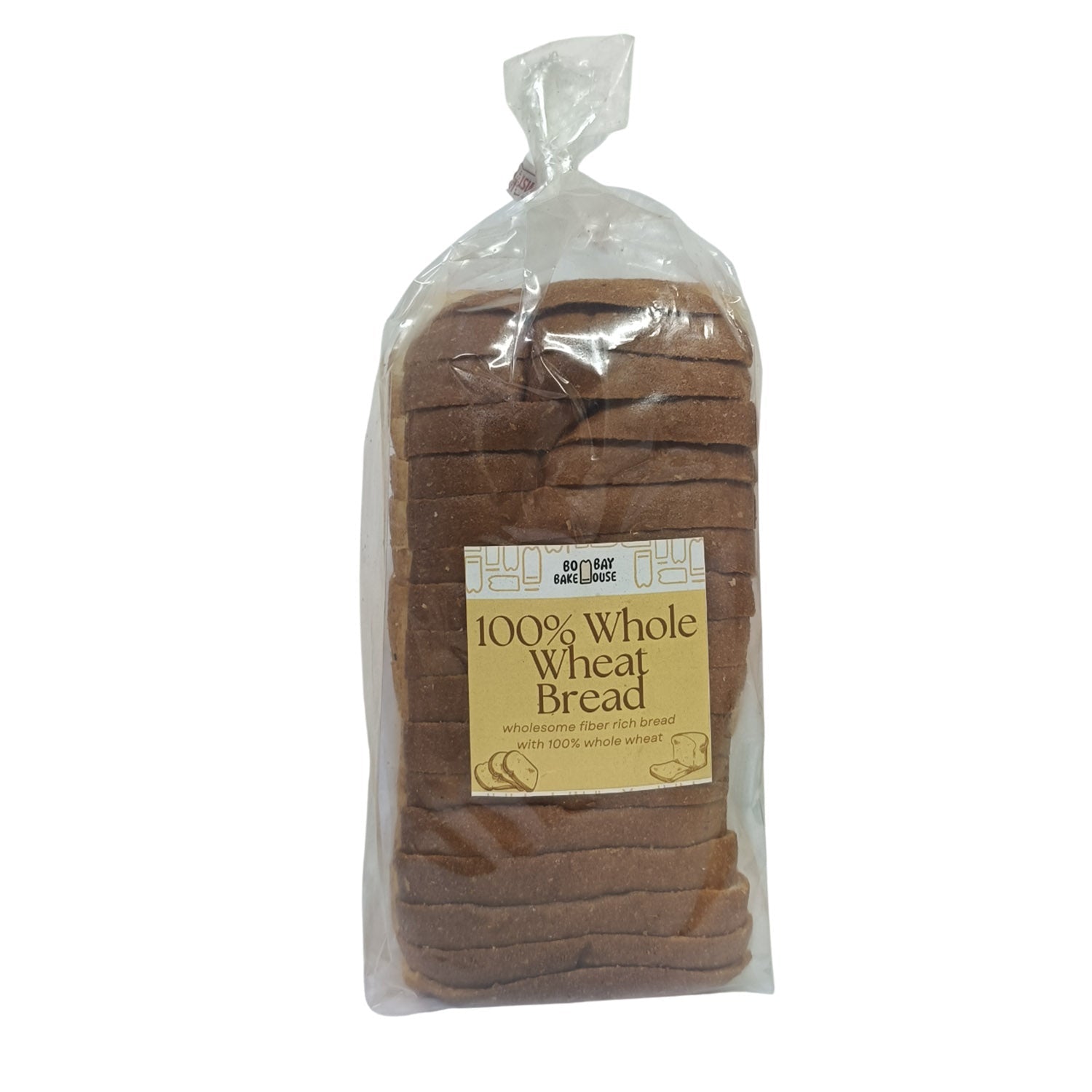 Bombay Bakehouse 100 Whole Wheat Bread 375Gm