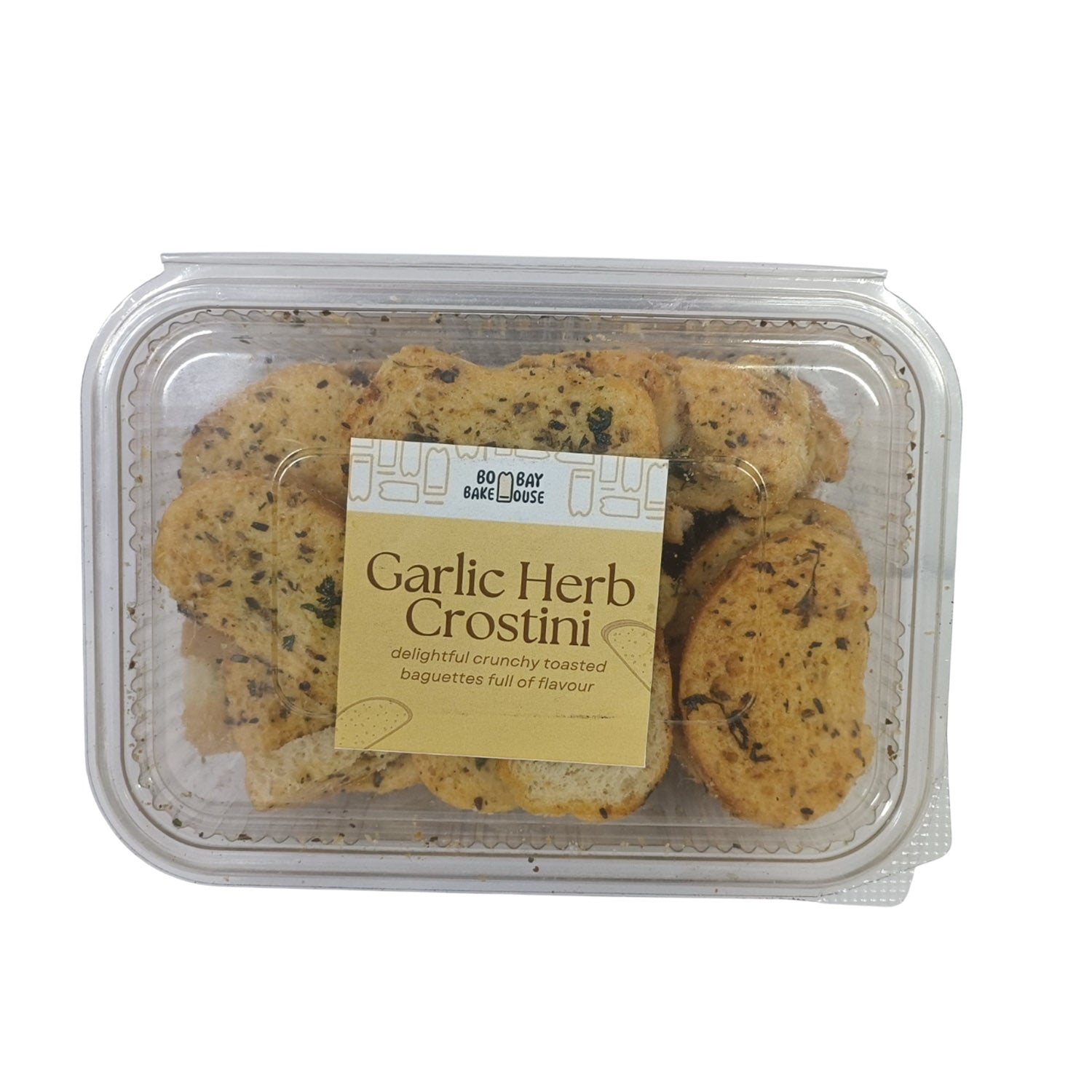 Bombay Bakehouse Garlic Herb Crostini 150Gm