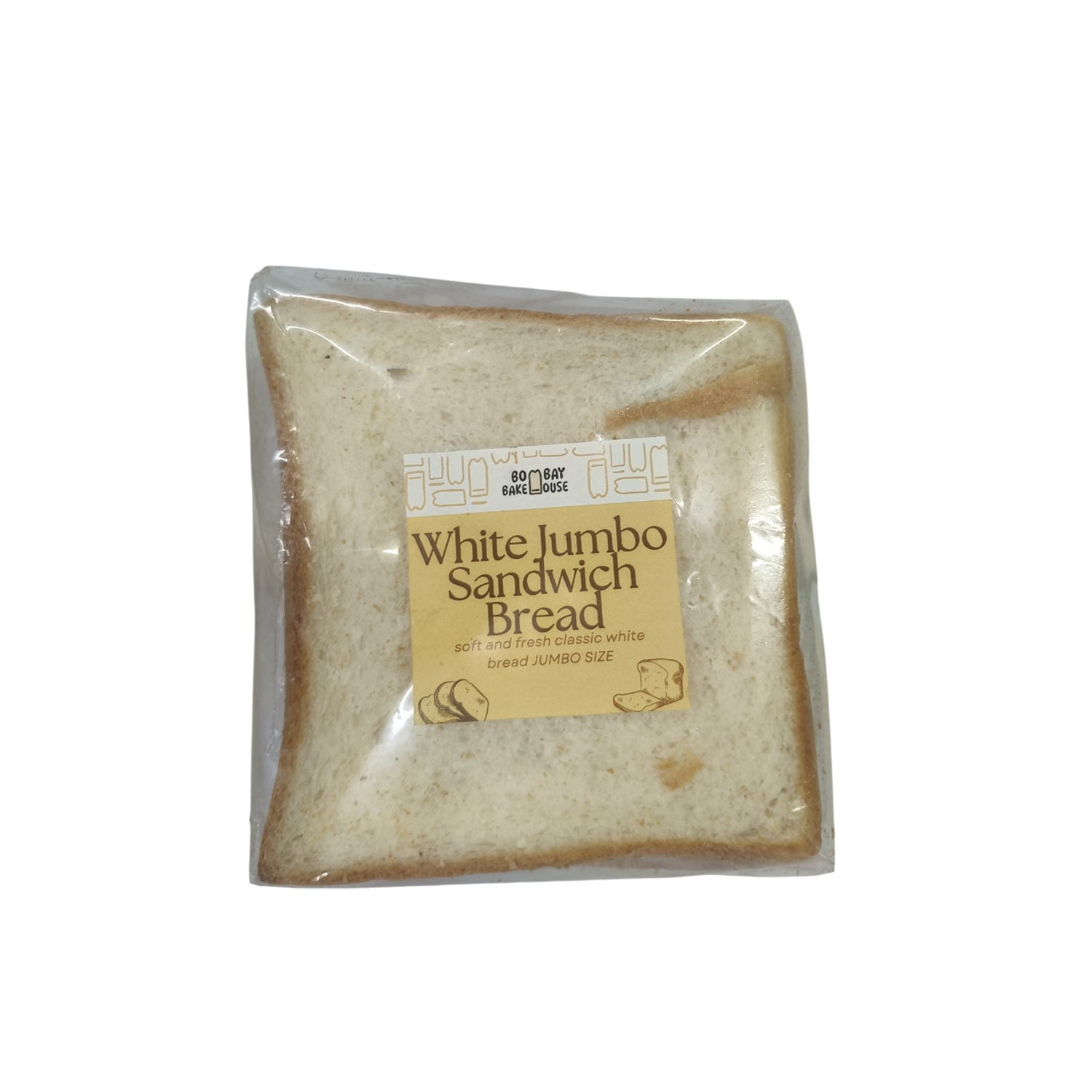 Bombay Bakehouse White Jumbo Sandwich Bread 350Gm