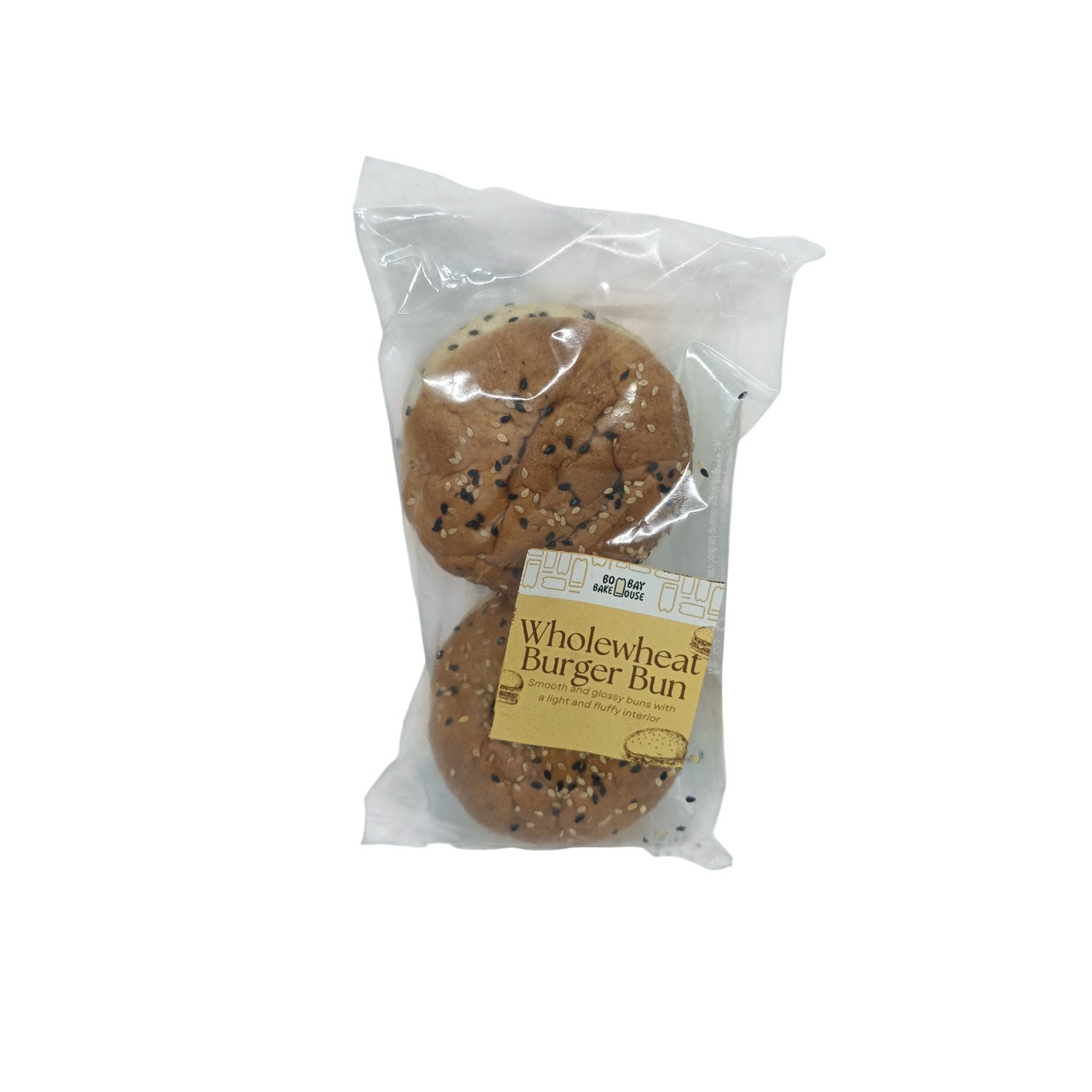Bombay Bakehouse Ww Burger Bun 2Pcs