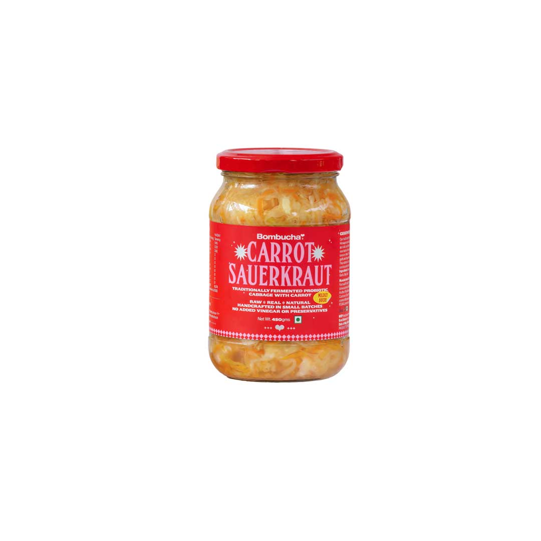 Bombucha Carrot Sauerkraut 450Gm