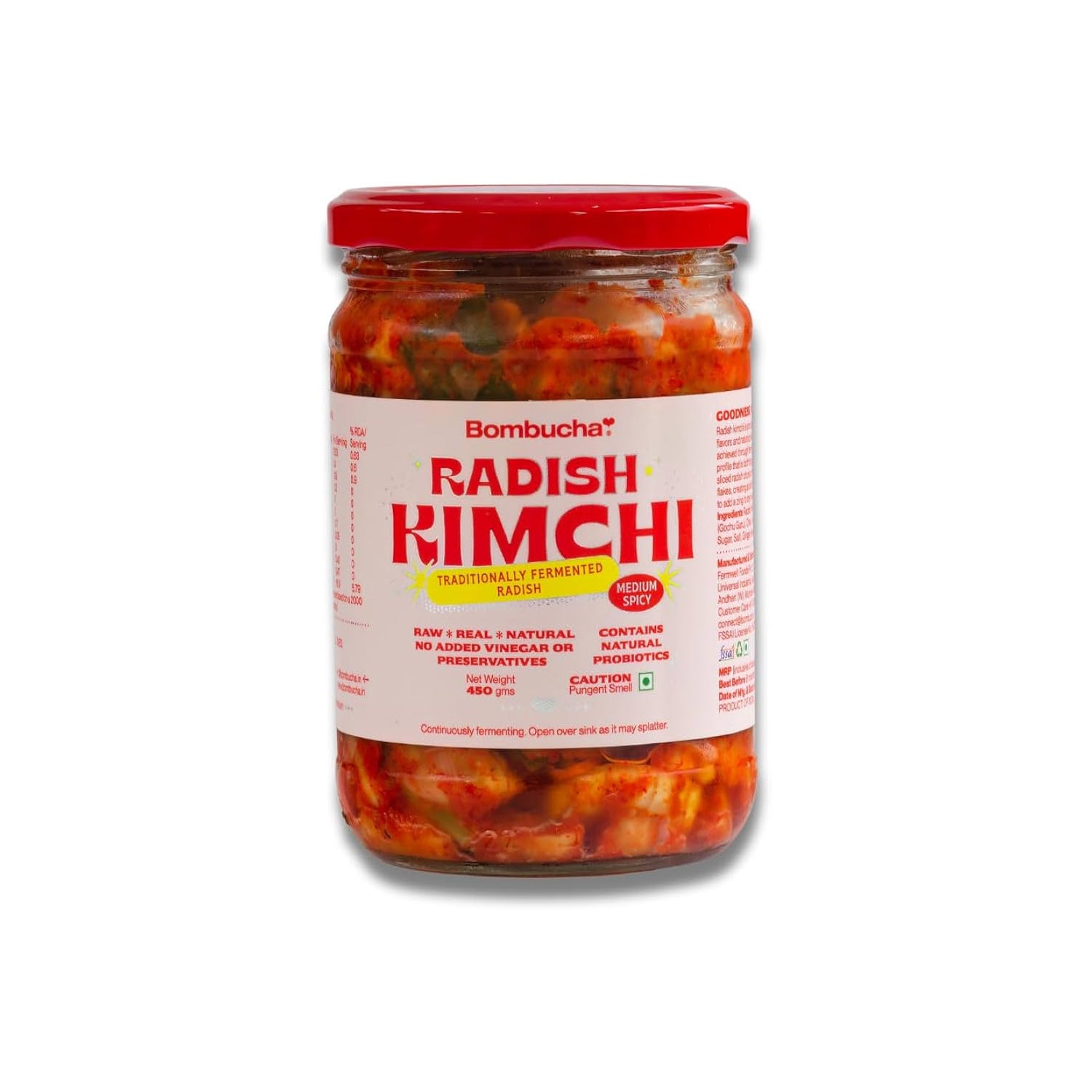 Bombucha Radish Kimchi 250Gm