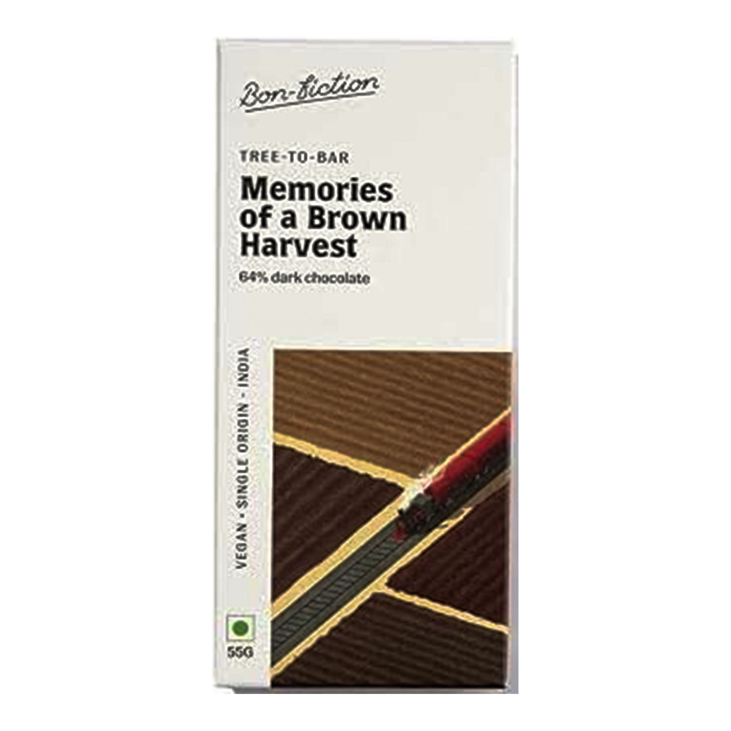 Bon Fiction Memories Of A Brown Harvest Vegan Bar 55Gm