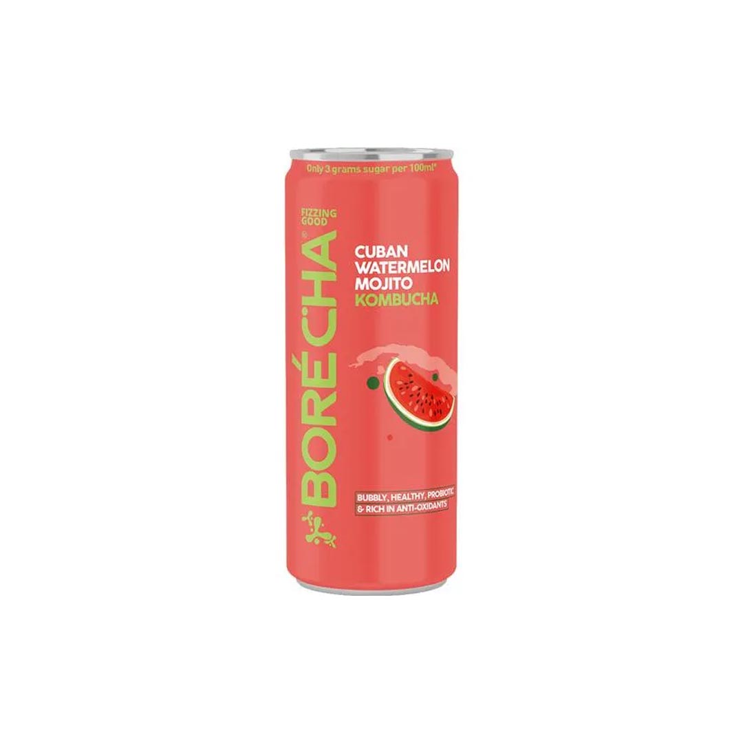 Borecha Cuban Watermelon Mojito Ls Kombucha 330Ml