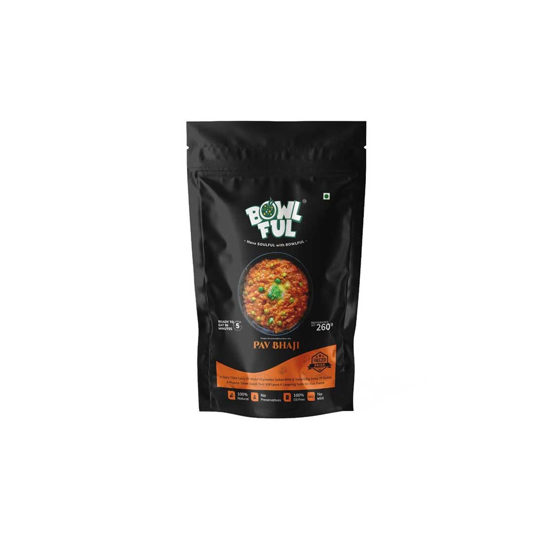 Bowl Ful Jain Pav Bhaji 55Gm