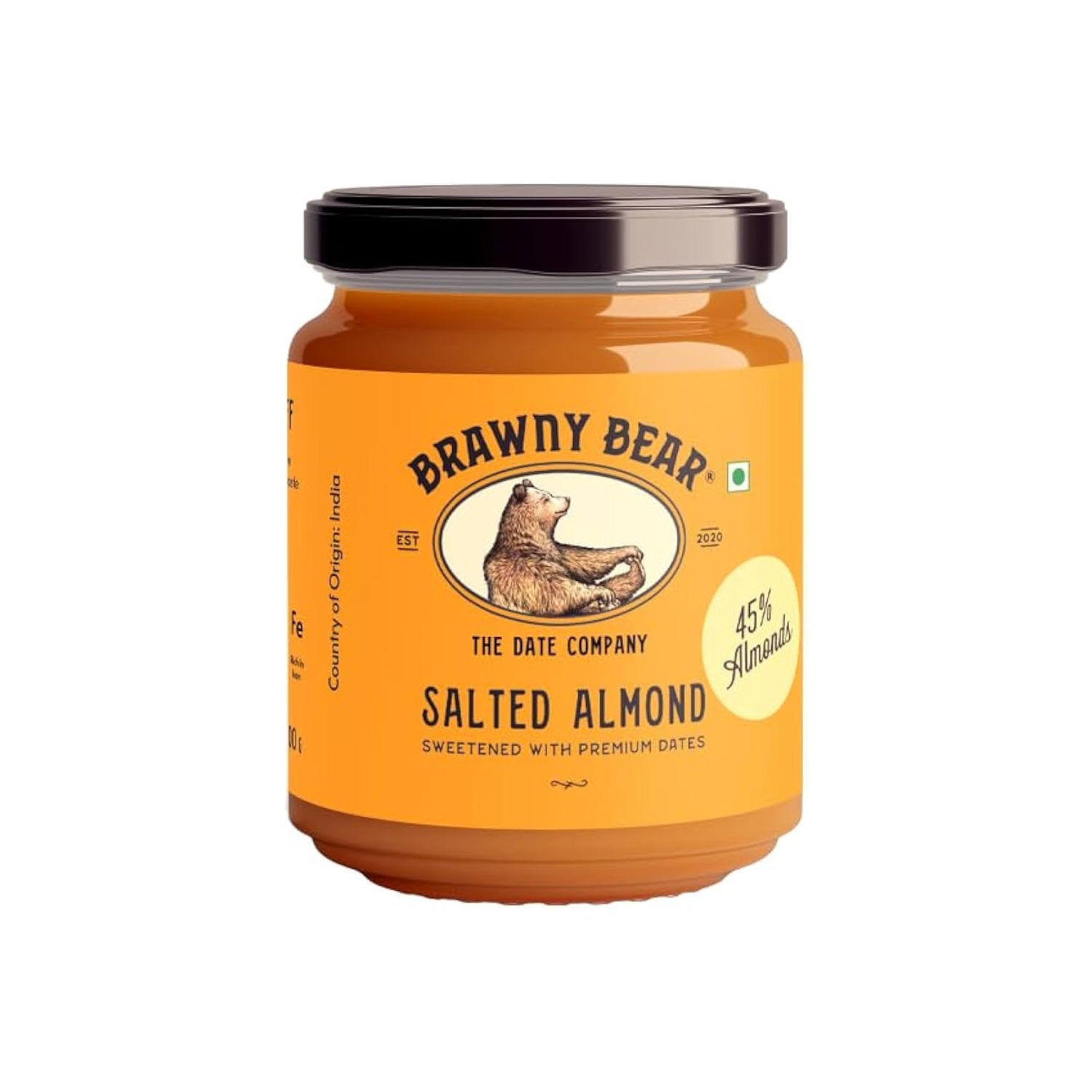 Brawny Bear Salted Almond 200Gm