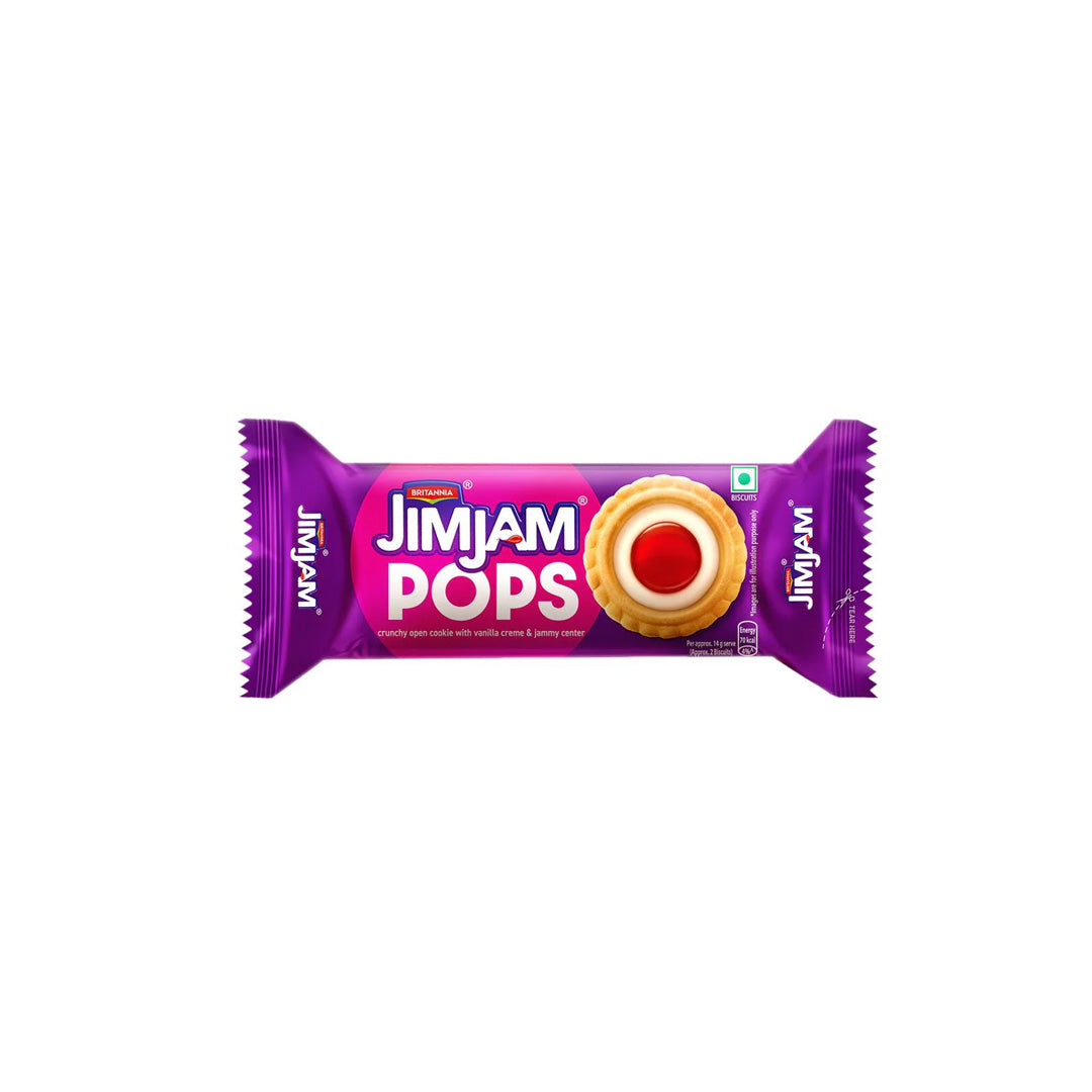 Britannia Jim Jam Pops 70Gm