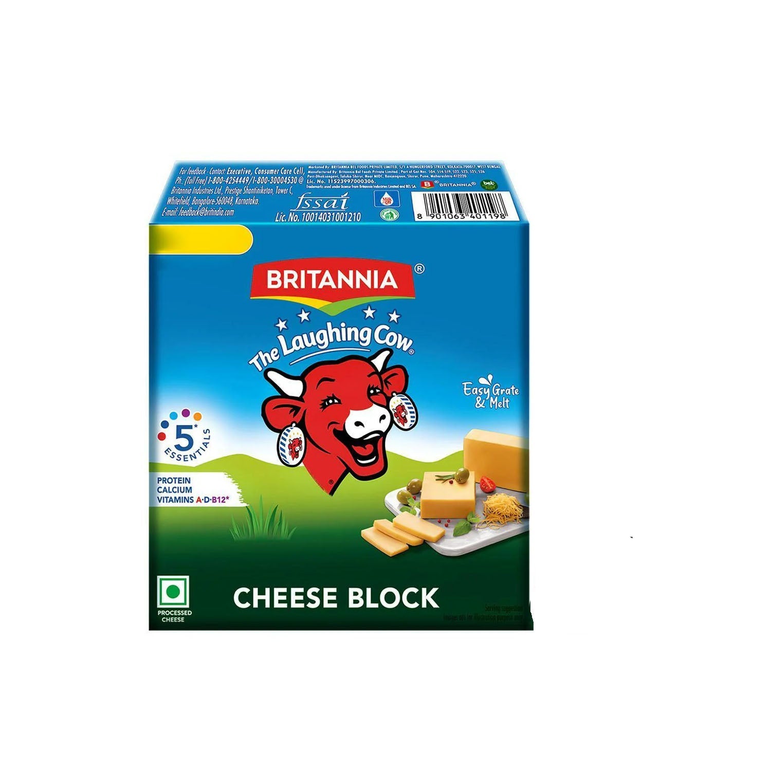 Britannia Cheezza Pizza Block 400Gm