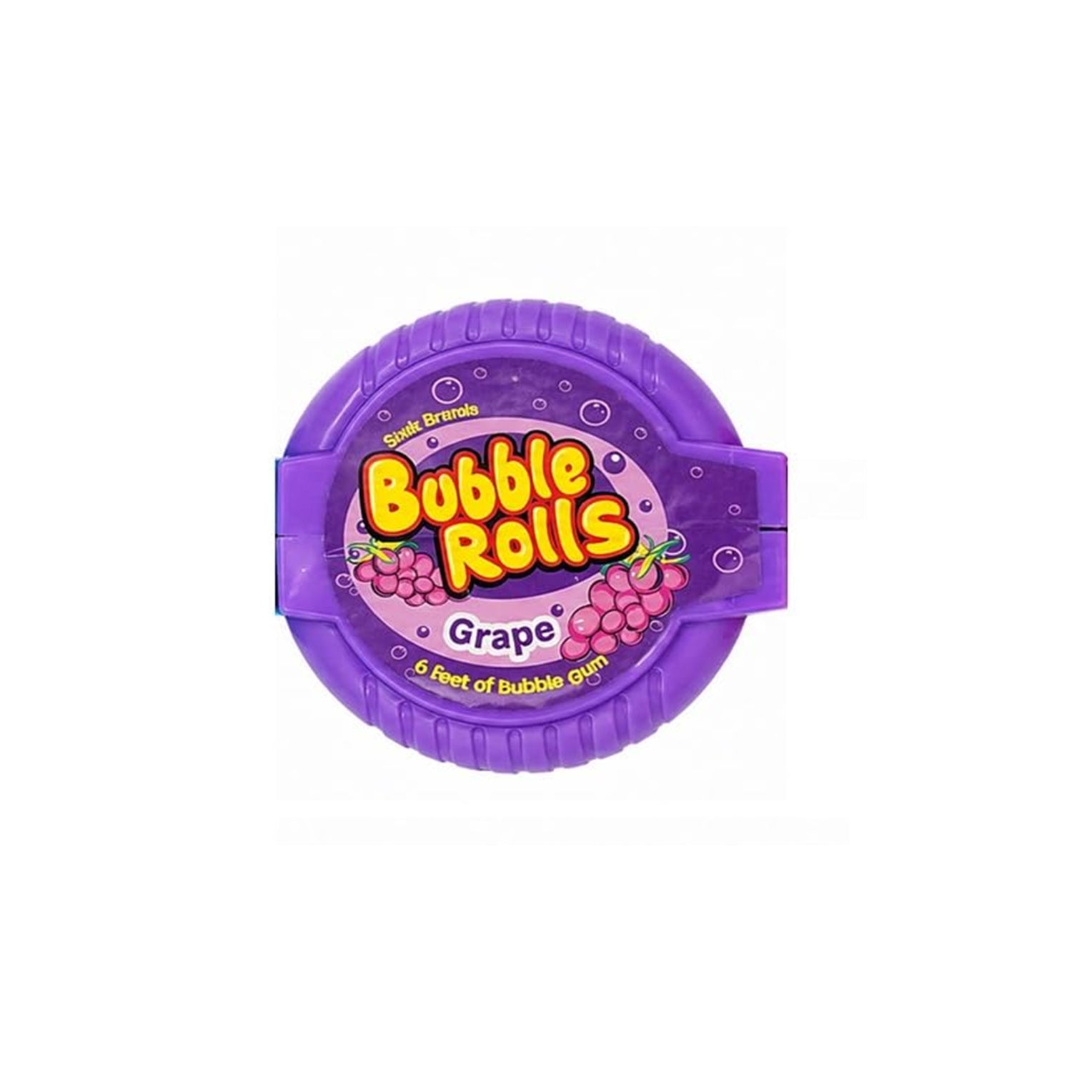 Bubble Rolls Grape 56Gm