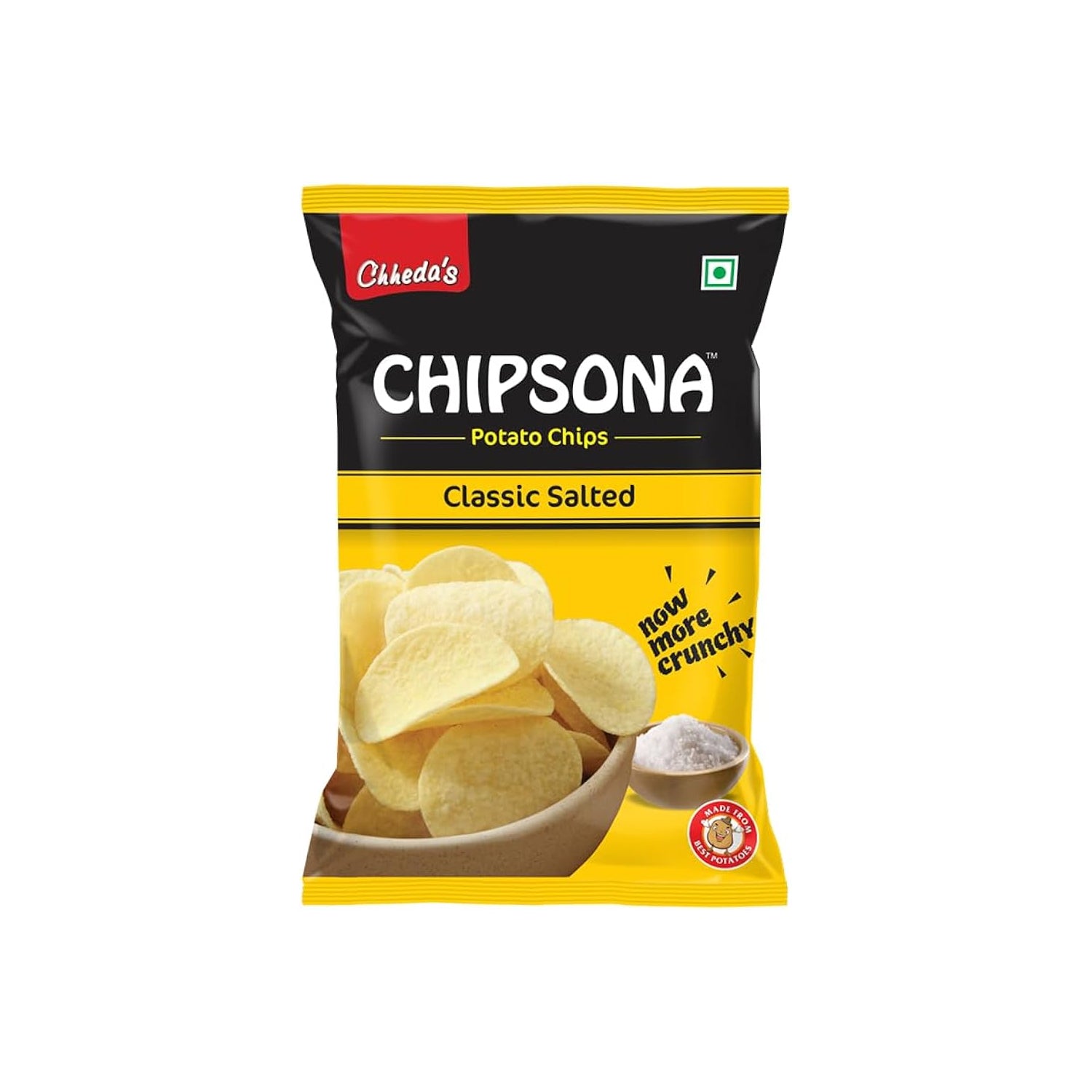 Chhedas Classic Salted Potato Chips 90Gm