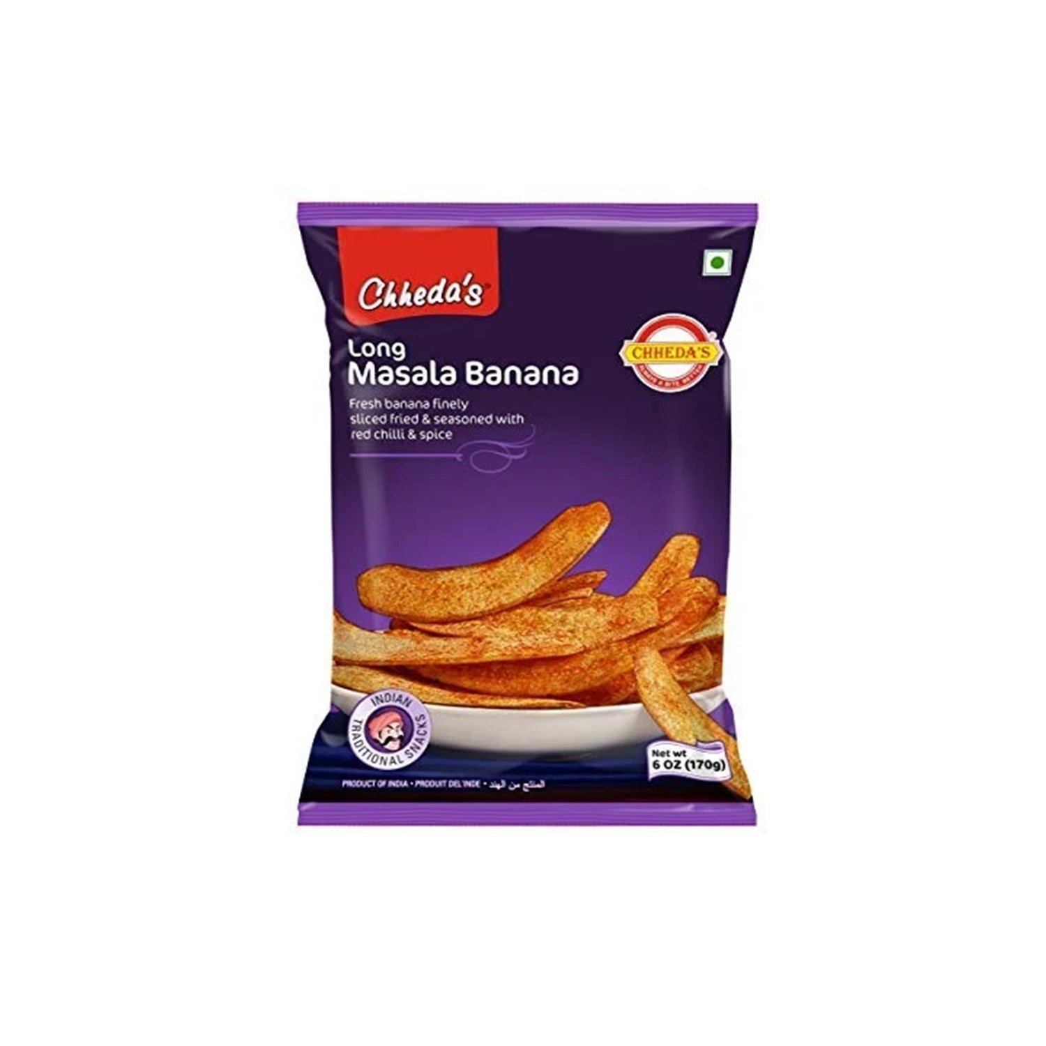 Chhedas Long Masala Banana Chips 150Gm