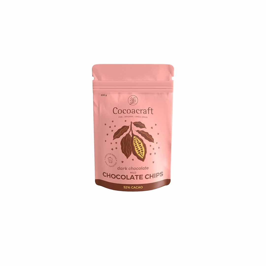 Cocoacraft Dark Chocolate Mild Chips 200Gm