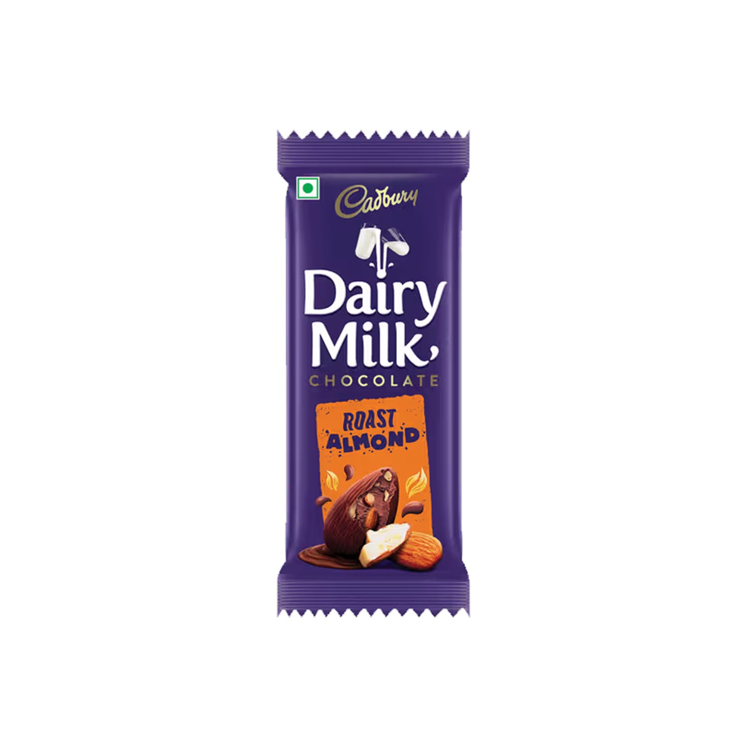 Cadbury Dairy Milk Roast Almond Chocolate 75Gm
