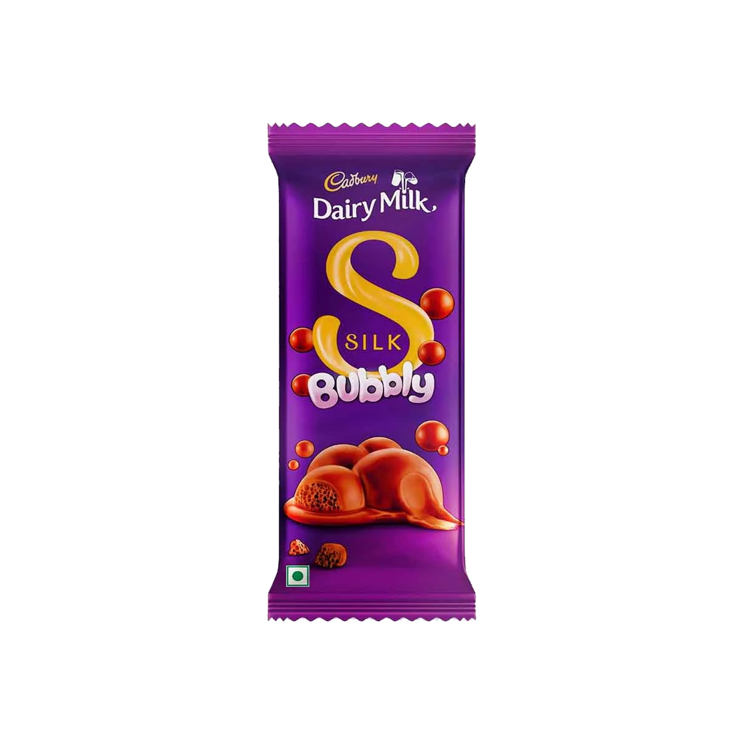 Cadbury Dairy Milk Silk Bubbly 112Gm