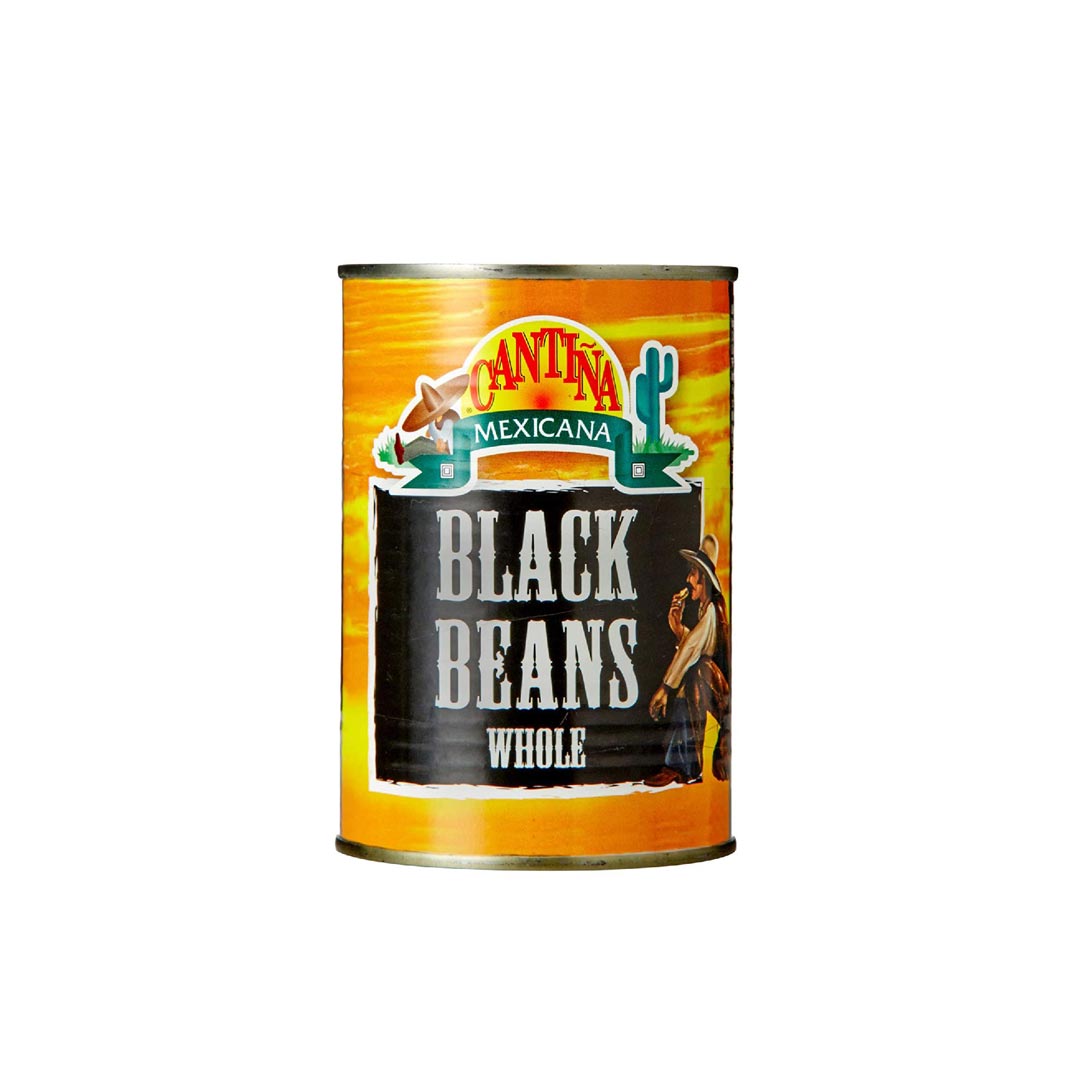 Cantina Maxicana Black Beans Whole 400Gm