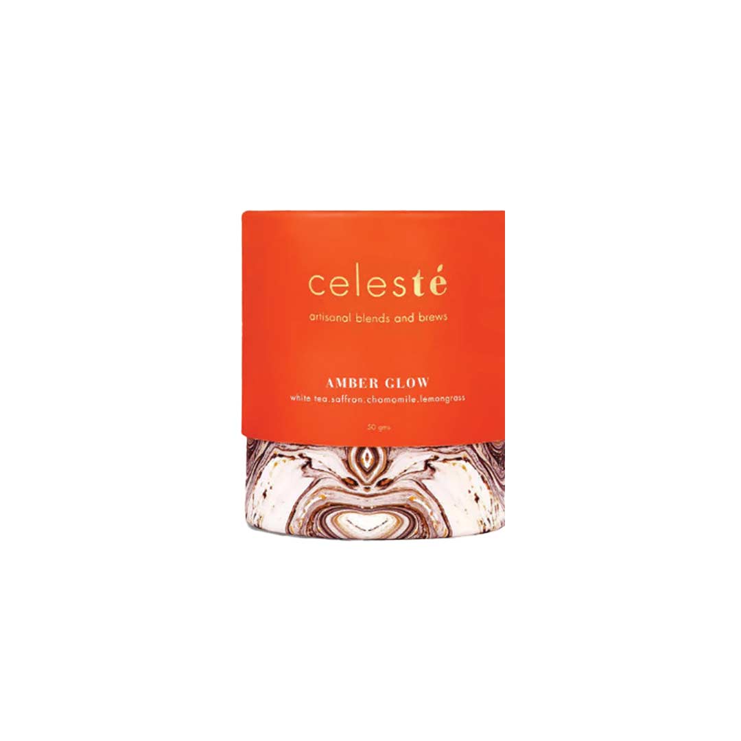 Celeste Amber Glow White Tea Brew Pocket 190Gm
