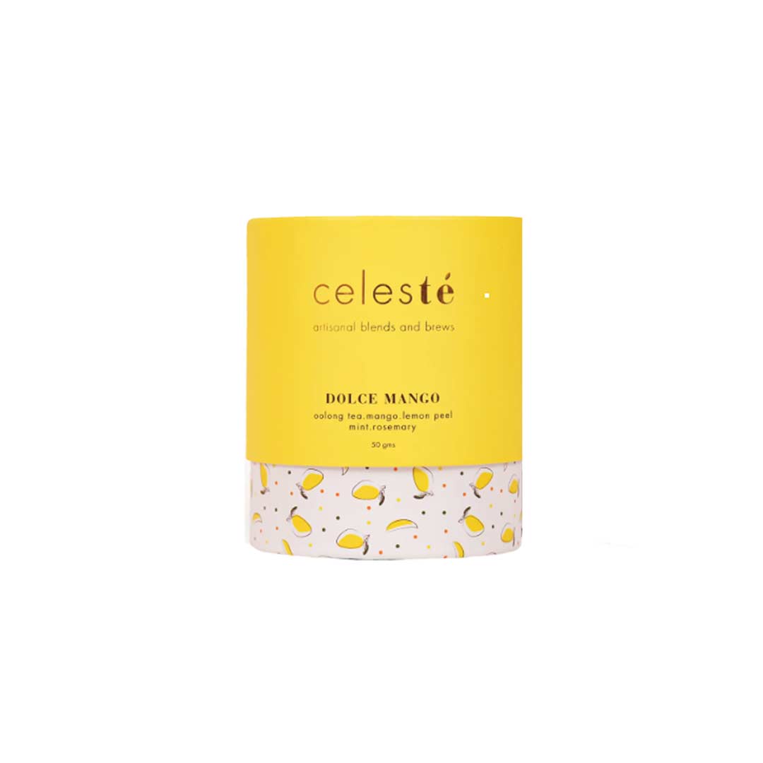 Celeste Dolce Mango Oolong Tea - Leaf 50Gm