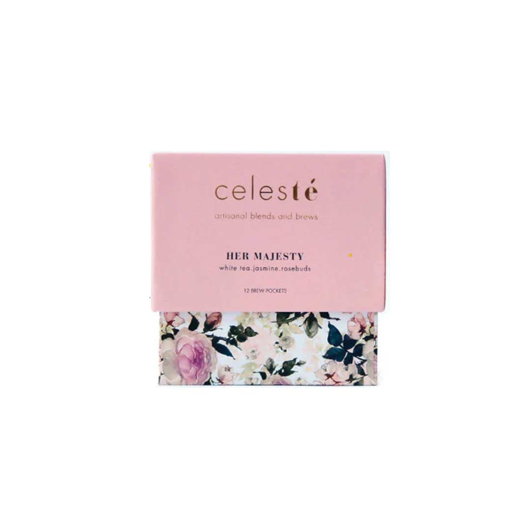 Celeste Her Majesty White Tea Brew Pocket 190Gm